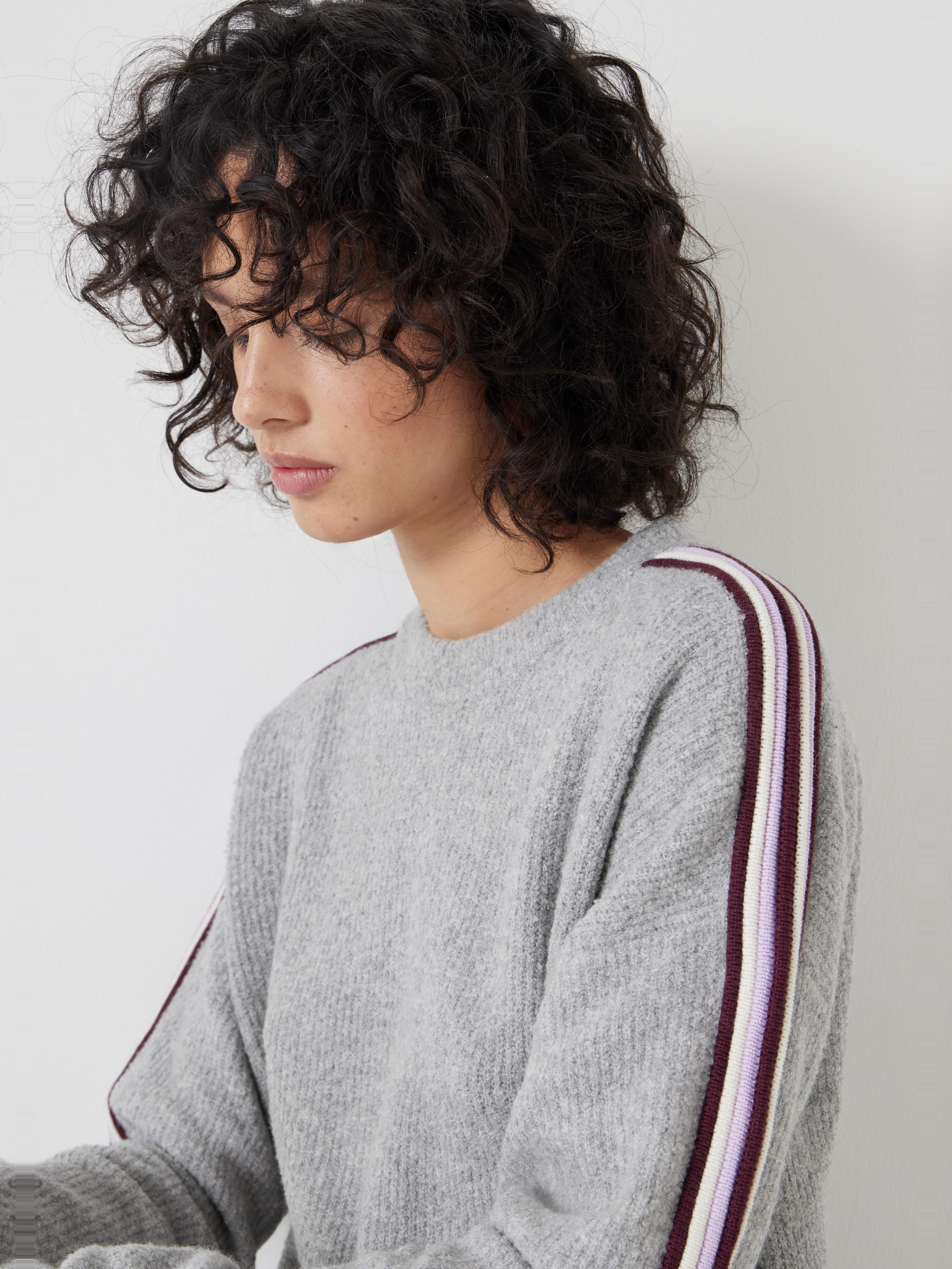 Lydia Ottoman Stripe Crew Neck Jumper