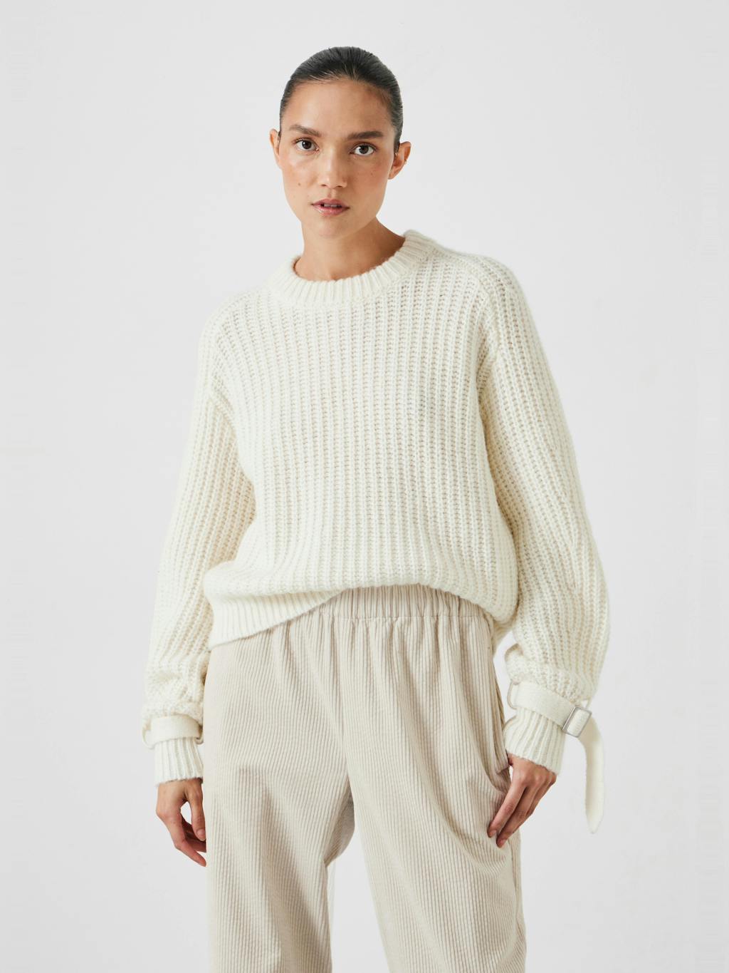 012816-0003-01 Francis Tie and Buckle Detail Jumper