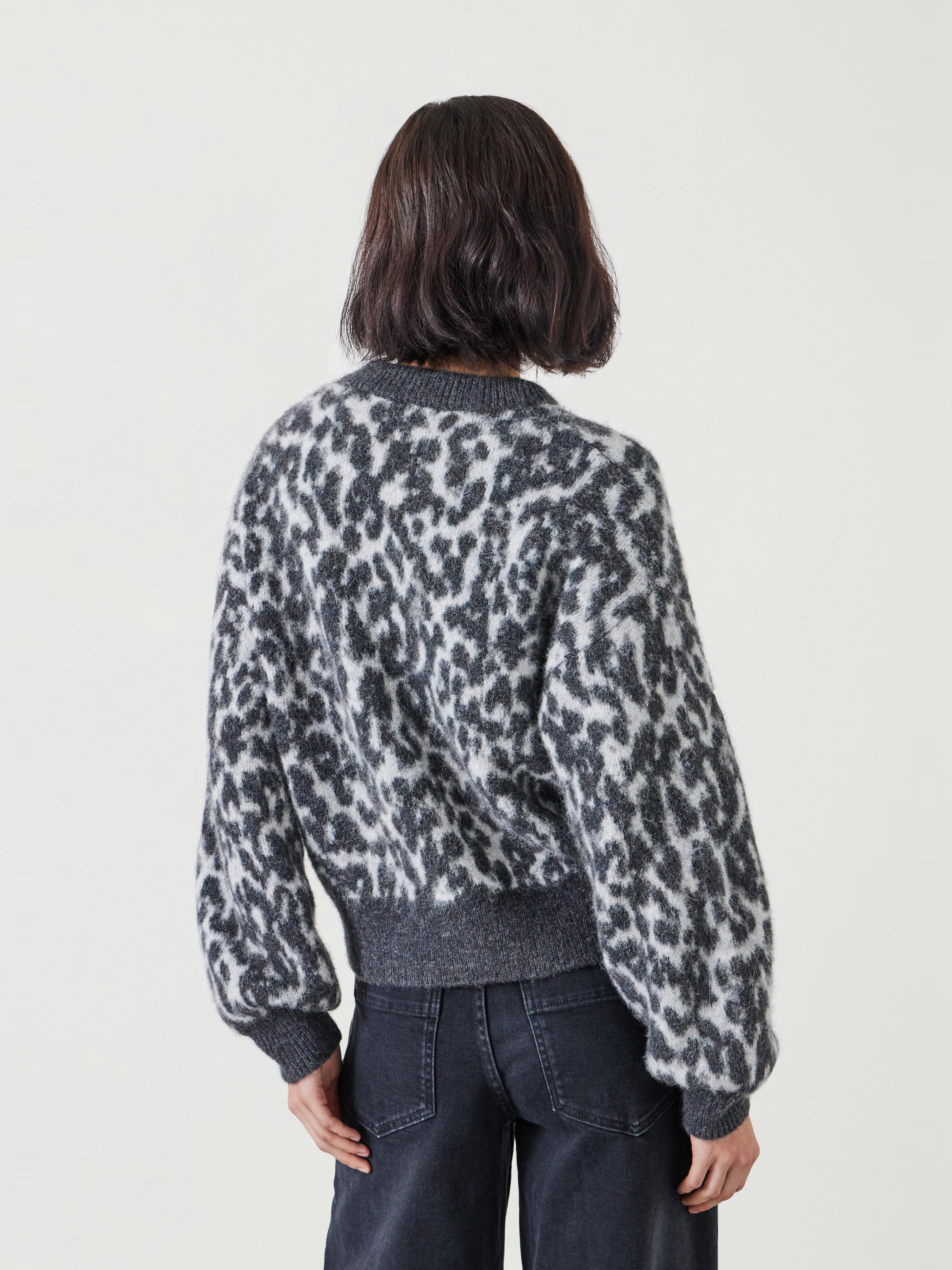 Susie Brushed Animal Bomber Jacket