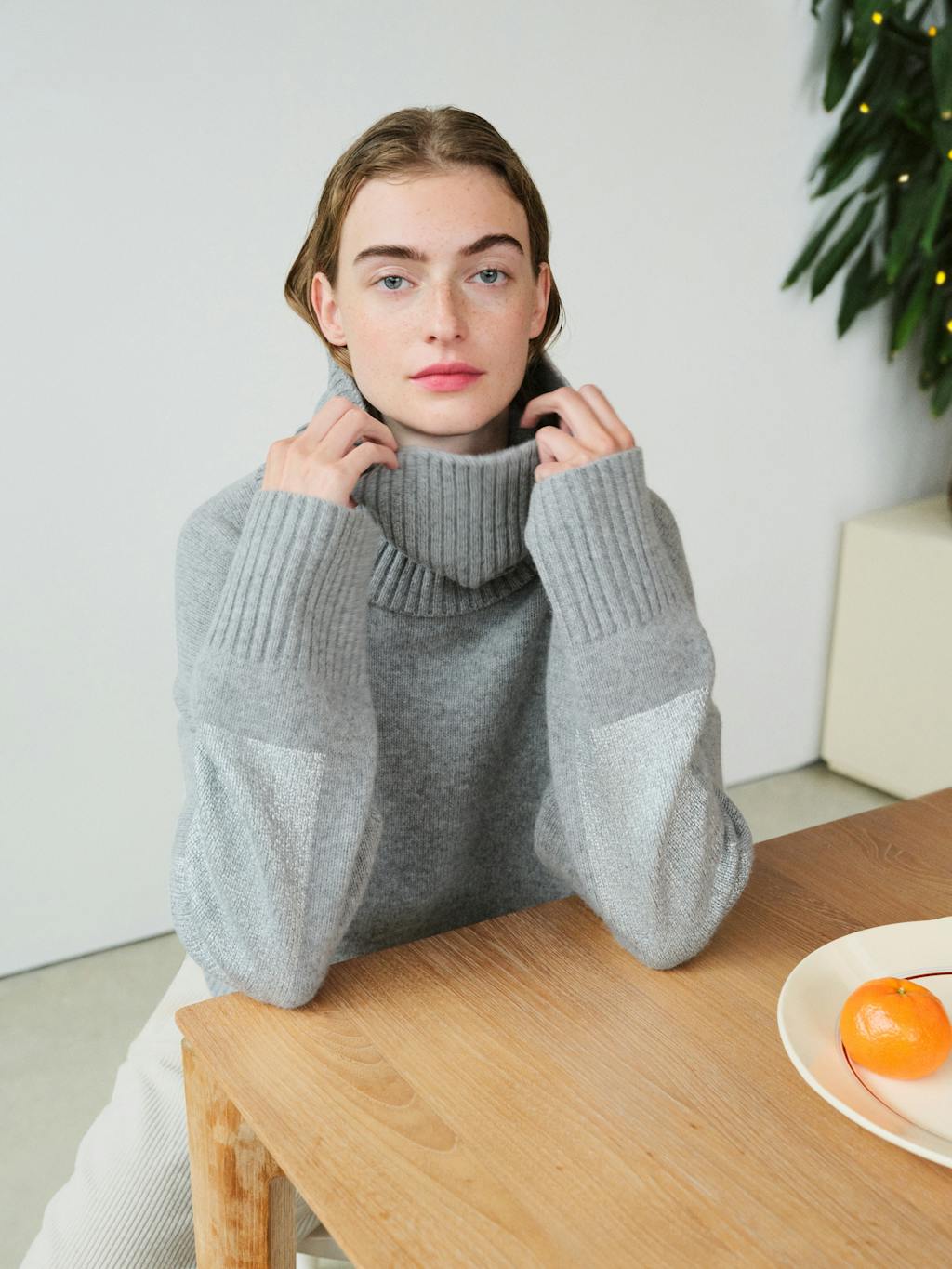 012162-2805-10 Livvy Merino Wool Detachable Roll Neck Jumper