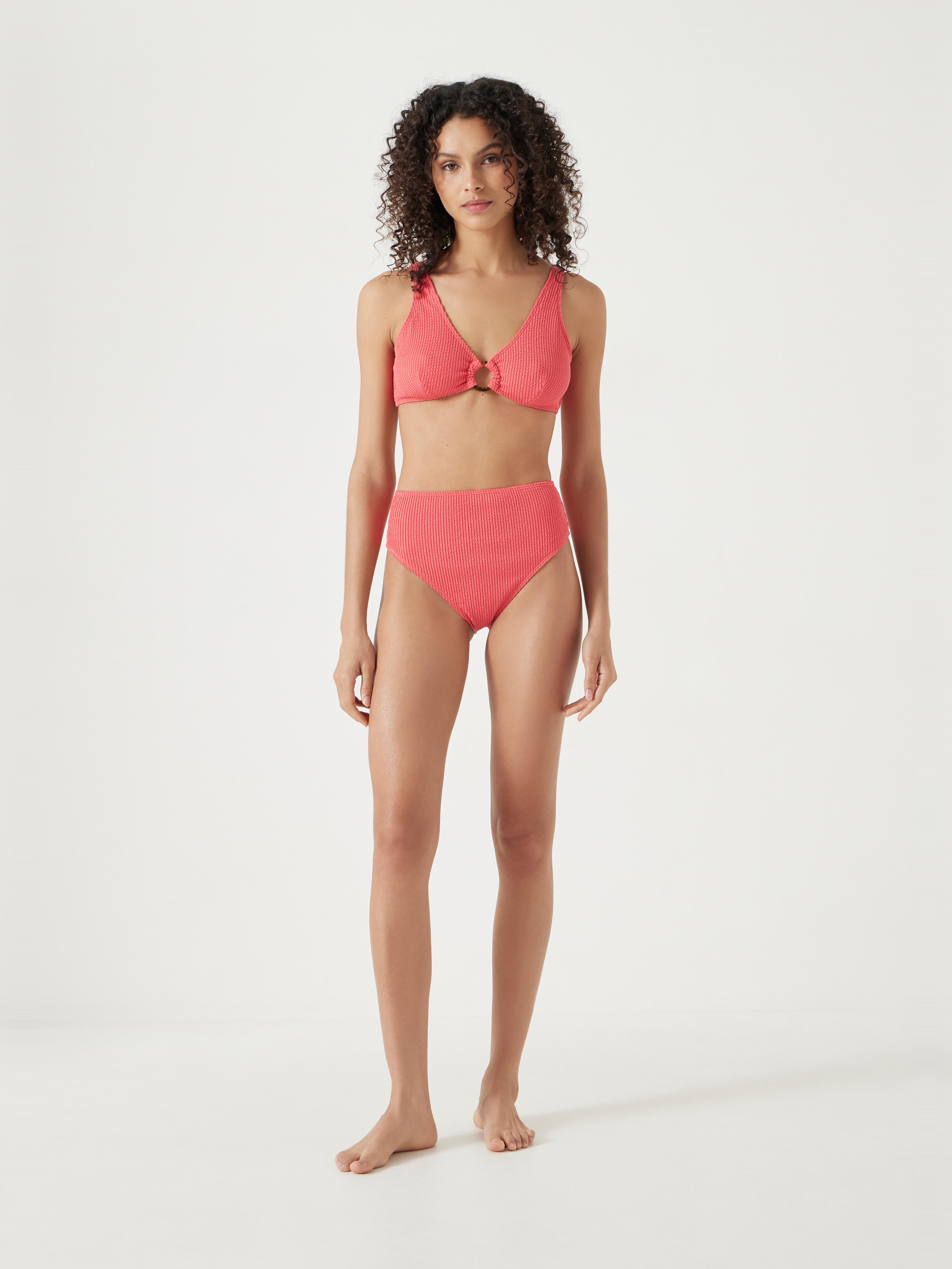 Crinkle Ring Bikini Top