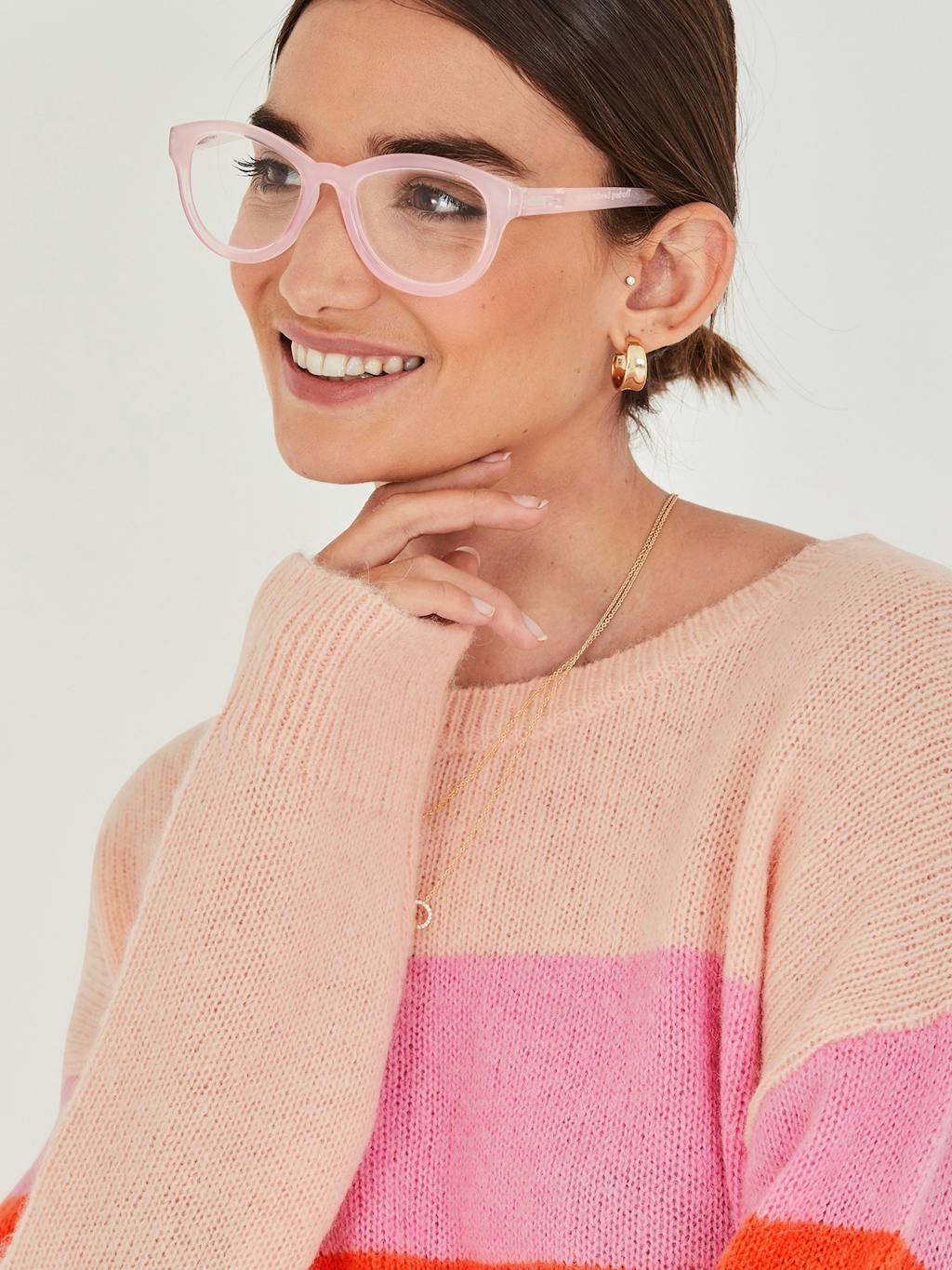 002710-0089-02 Thorberg Alia Reading Glasses (Pink Salt)