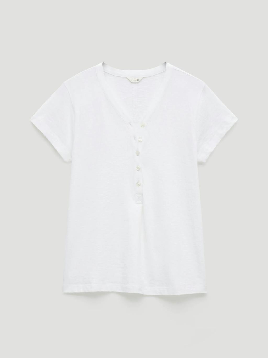 015317-0001-07 Roe Cotton Slub Henley T-Shirt