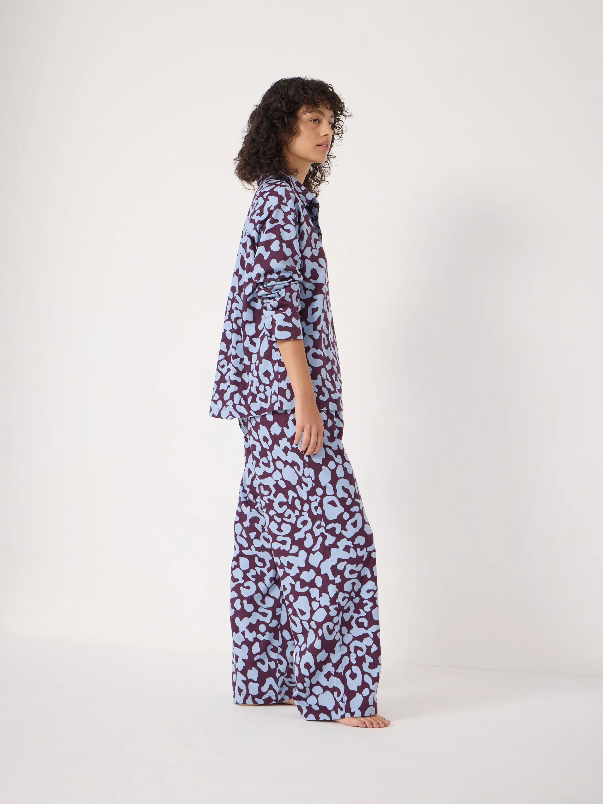 Brushed Cotton Animal Print Pyjamas