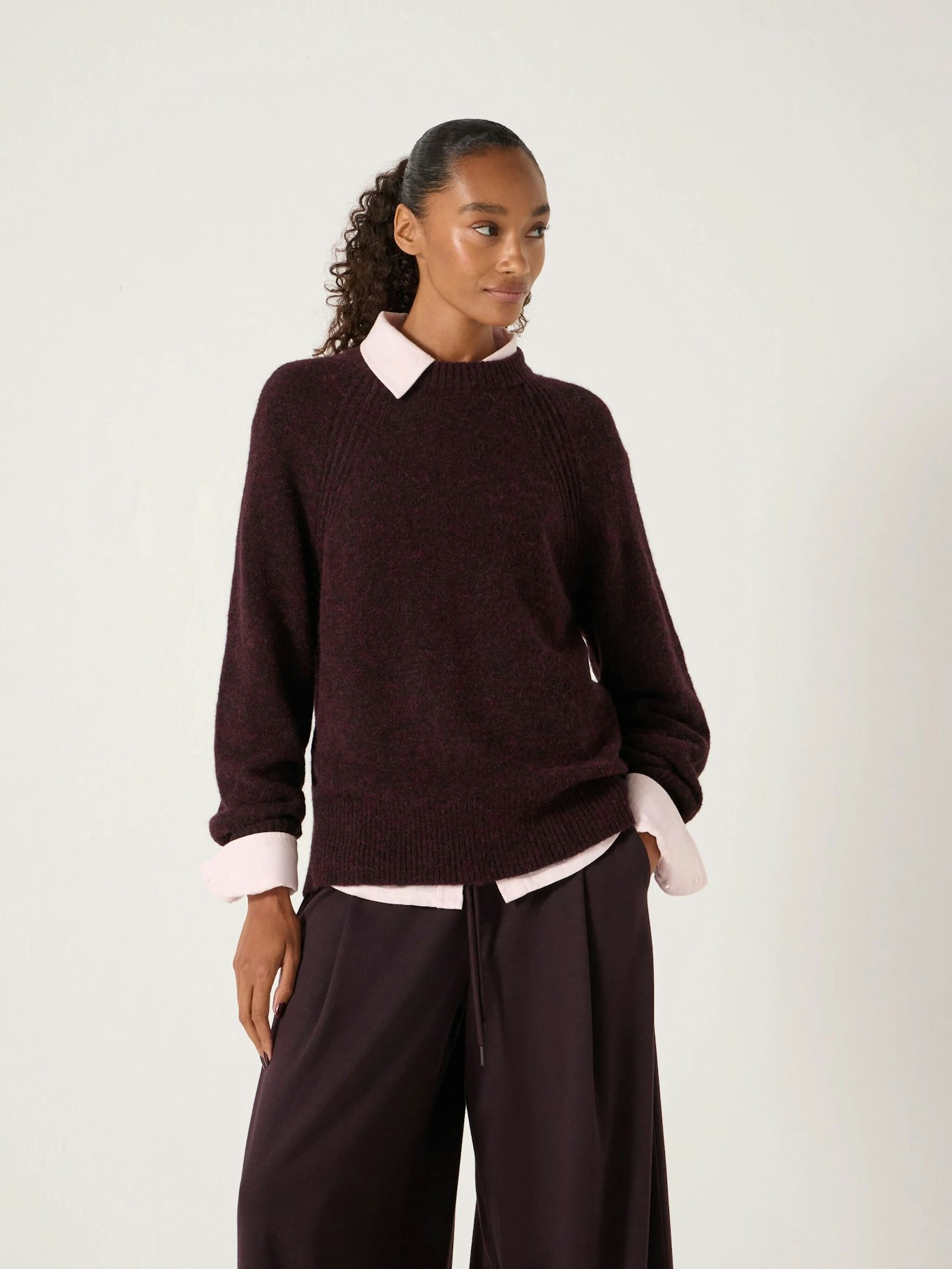 013843-1324-01 Lorna Relaxed Wool Blend Jumper