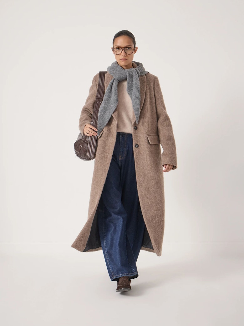 Meridah Oversized Italian Wool Coat