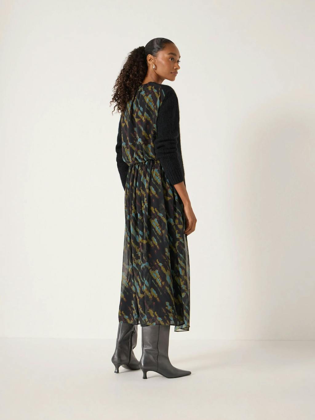 011808-4680-03 Clara Knit Woven Dress