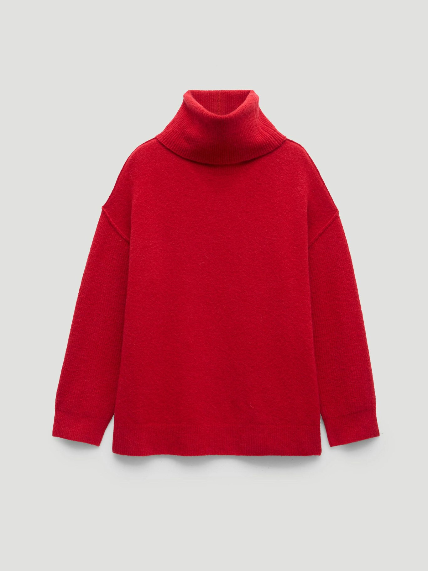014200-1064-07 Meryl Wool Blend Roll Neck Jumper