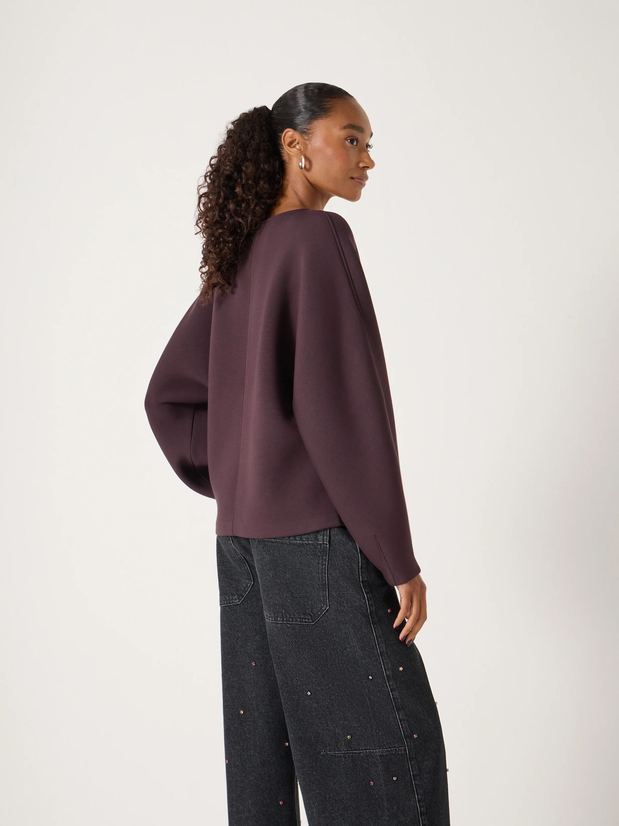 Barrel Sleeve Sweatshirt