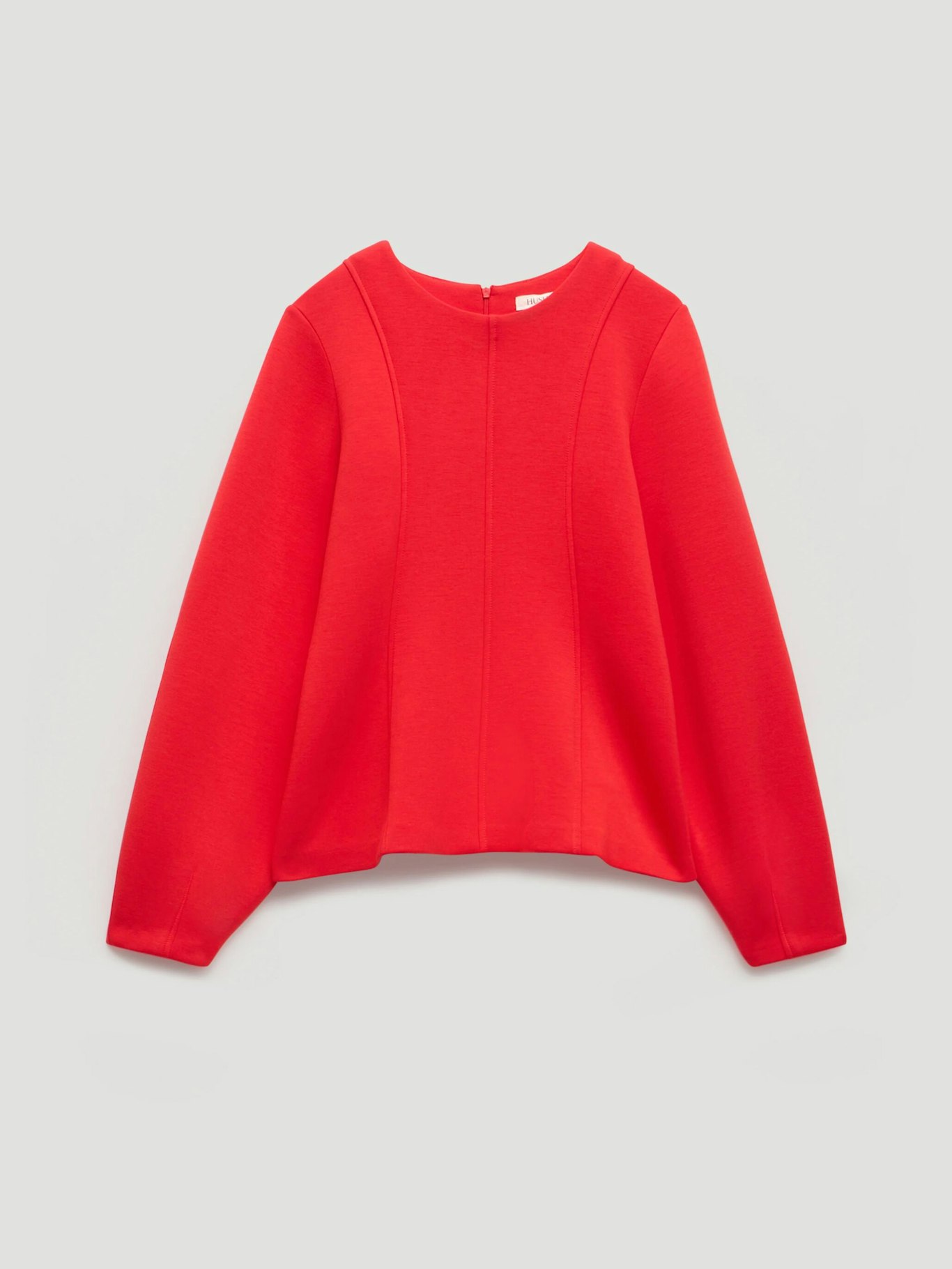 014526-0074-07 Scuba Peplum Jersey Top
