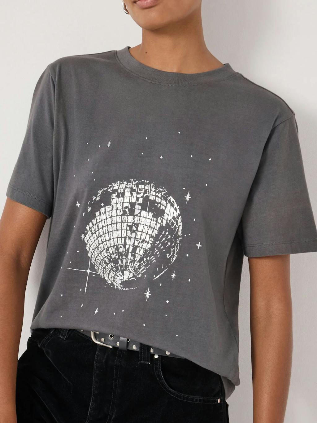 014615-4423-04 Disco Ball Graphic T-Shirt