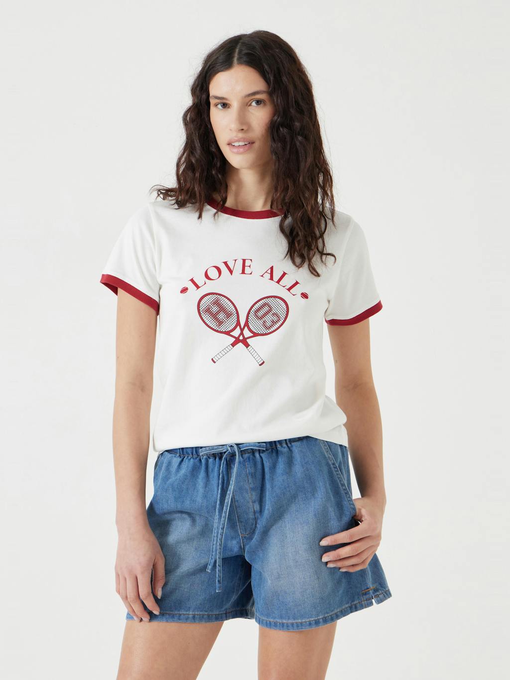 013263-0001-01 Love All Graphic T-Shirt