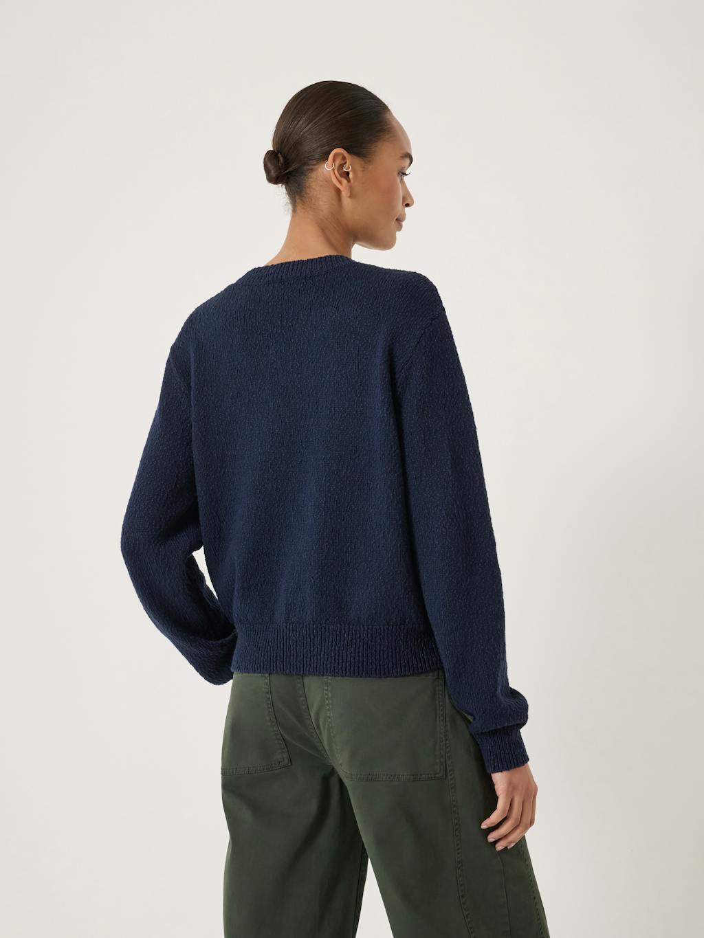 014711-1658-03 Hallie Crew Neck Star Graphic Jumper