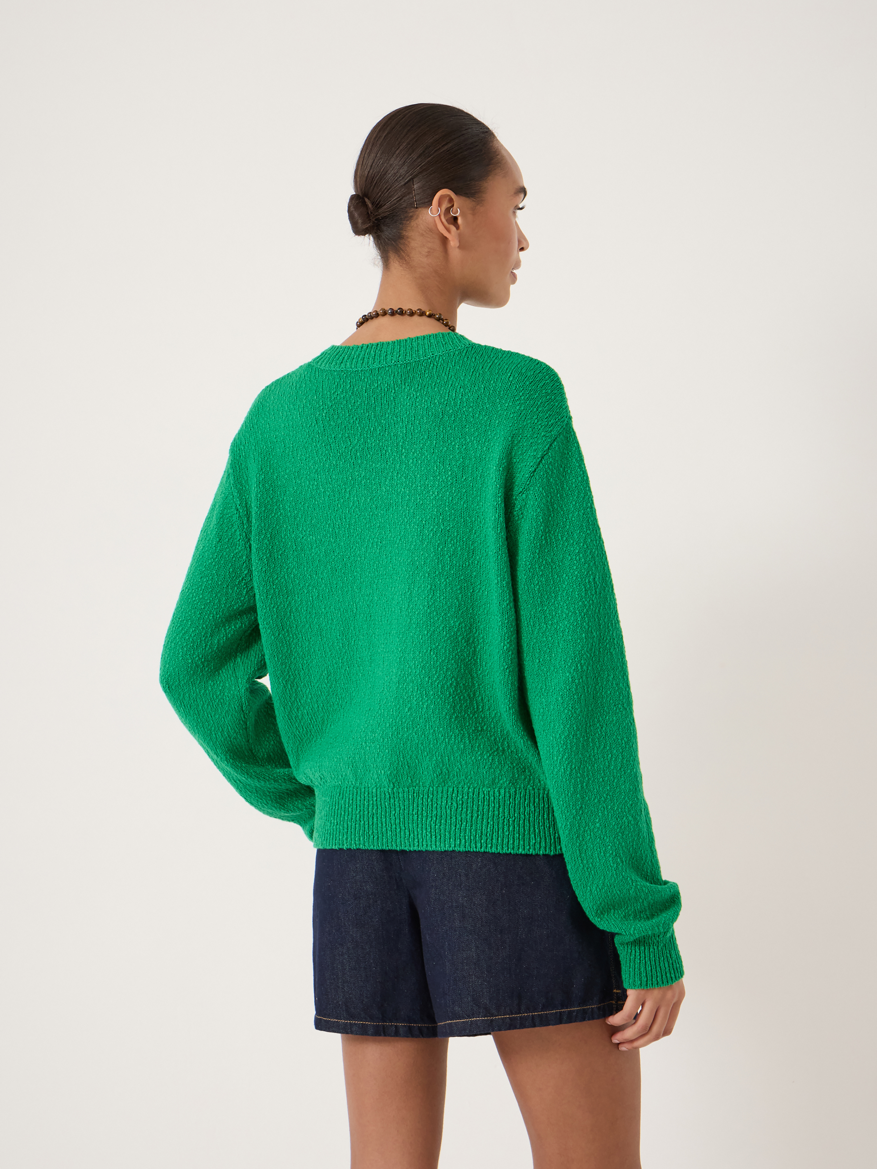 Hallie Crew Neck Star Graphic Jumper