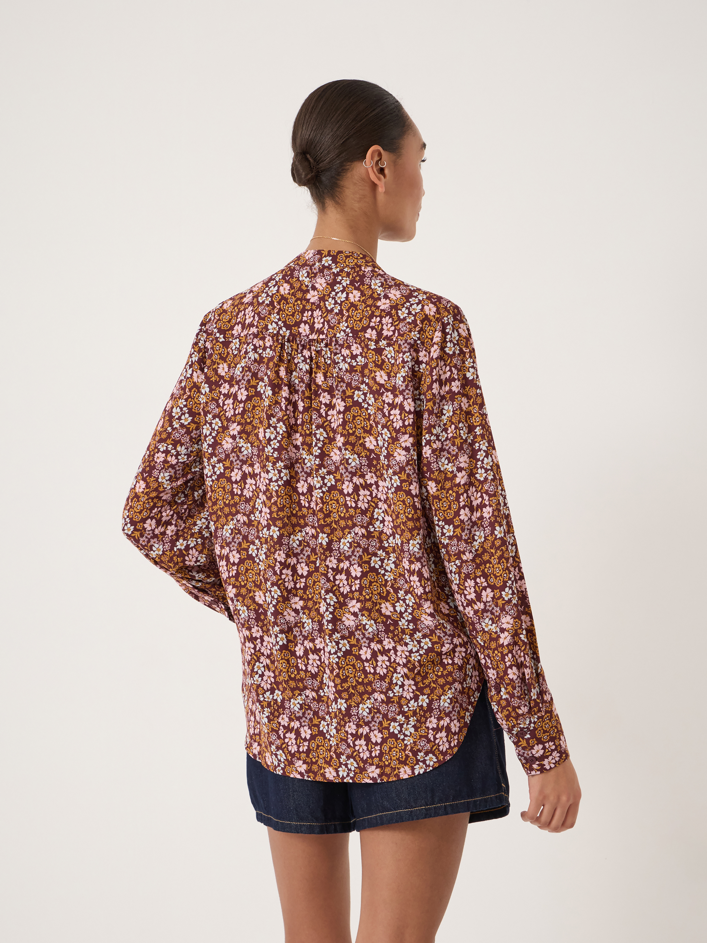 Elowen Long Sleeve Ruffle Shirt