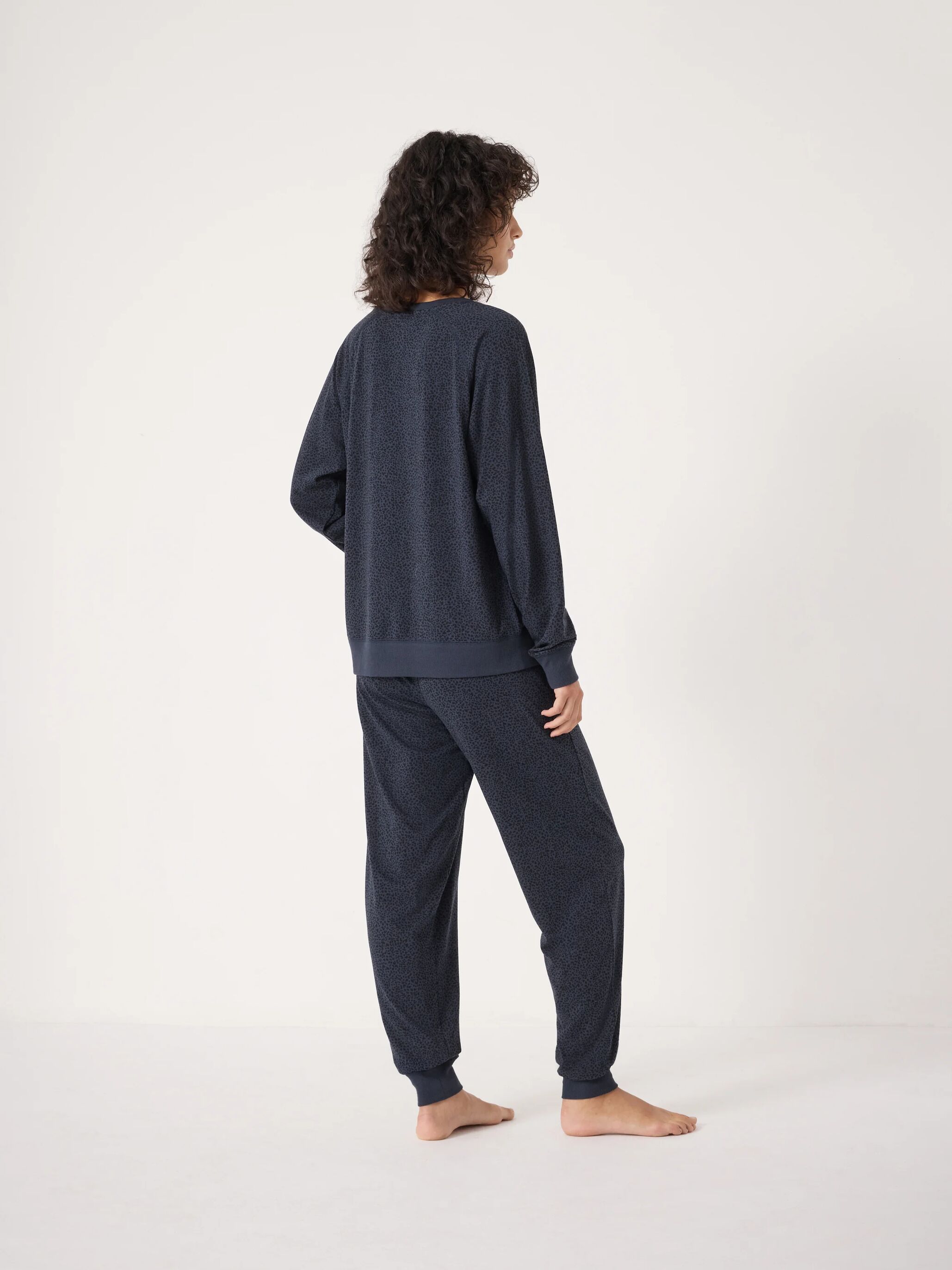 Joelle Jersey Jogger Animal Print Pyjamas