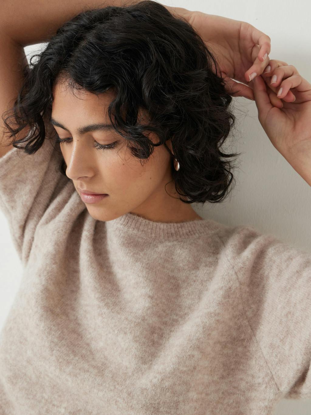 013373-2860-04 Lucia Knitted Crew Neck T-shirt