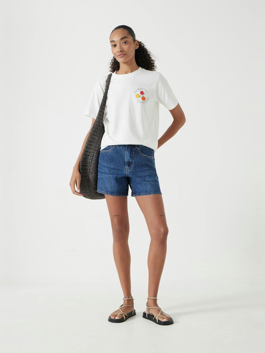 013459-3146-01 Essential Denim Shorts