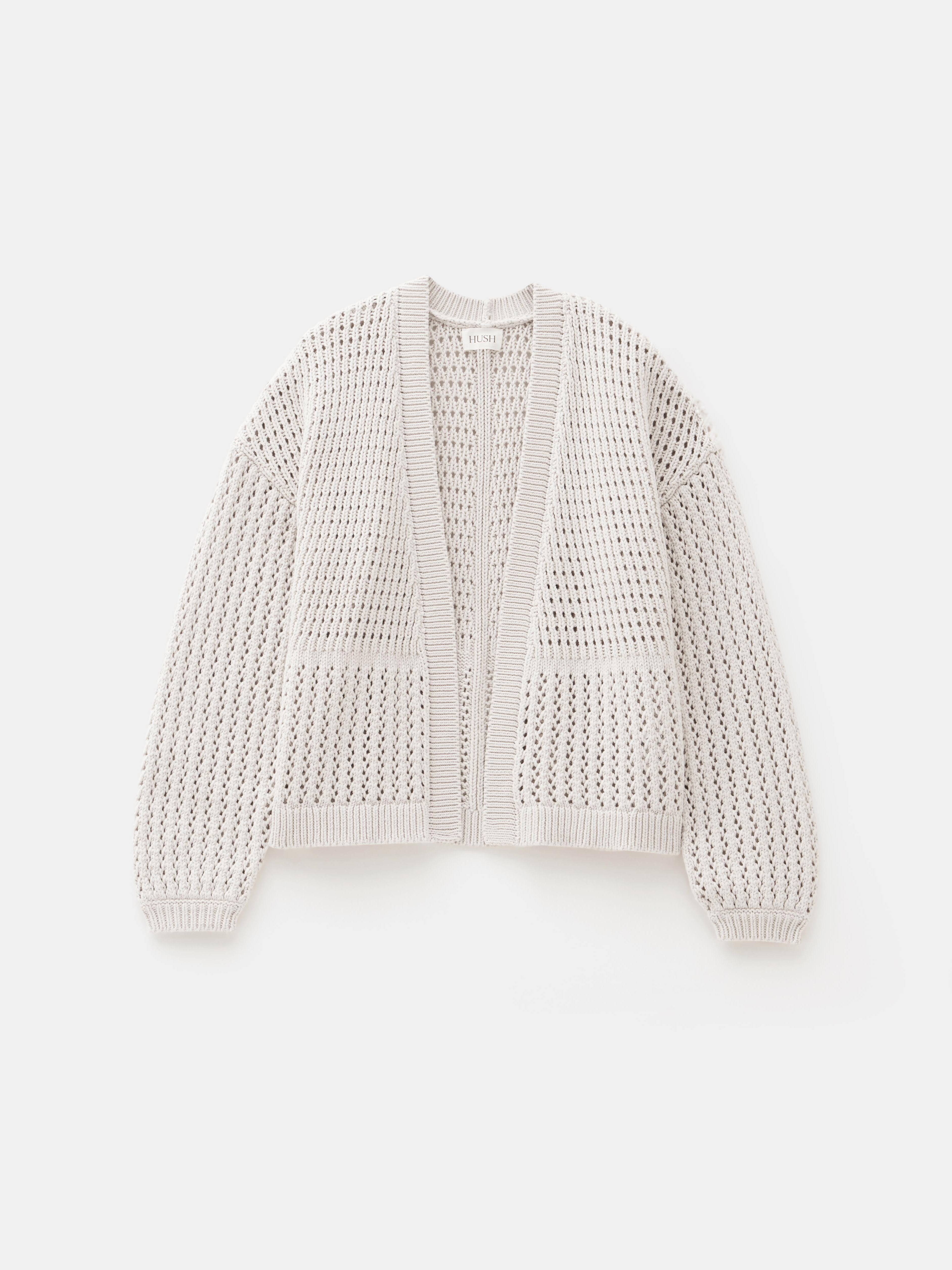 Open Stitch Edge to Edge Cardigan