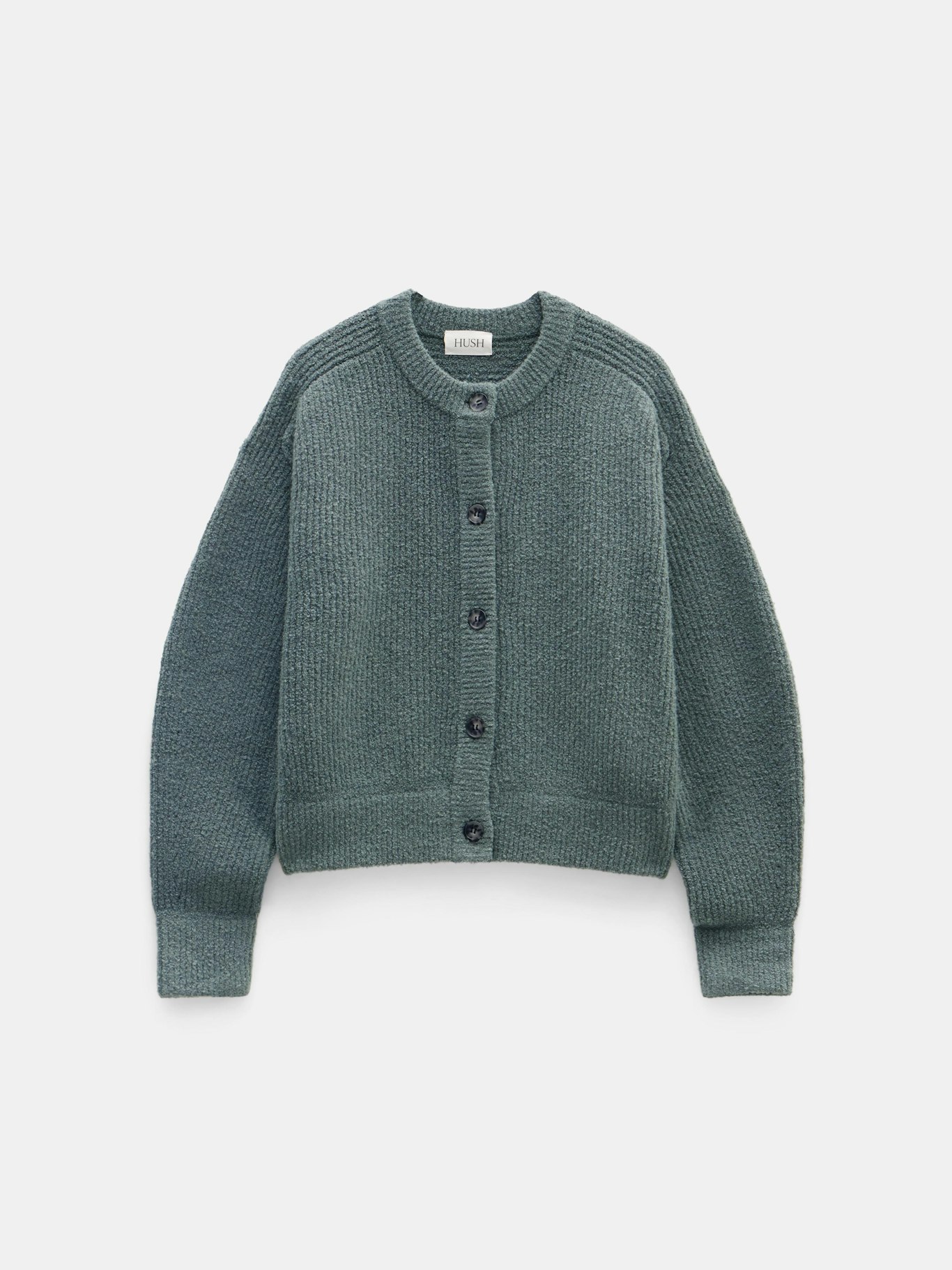 013142-1833-07 Button Front Rib Cardigan