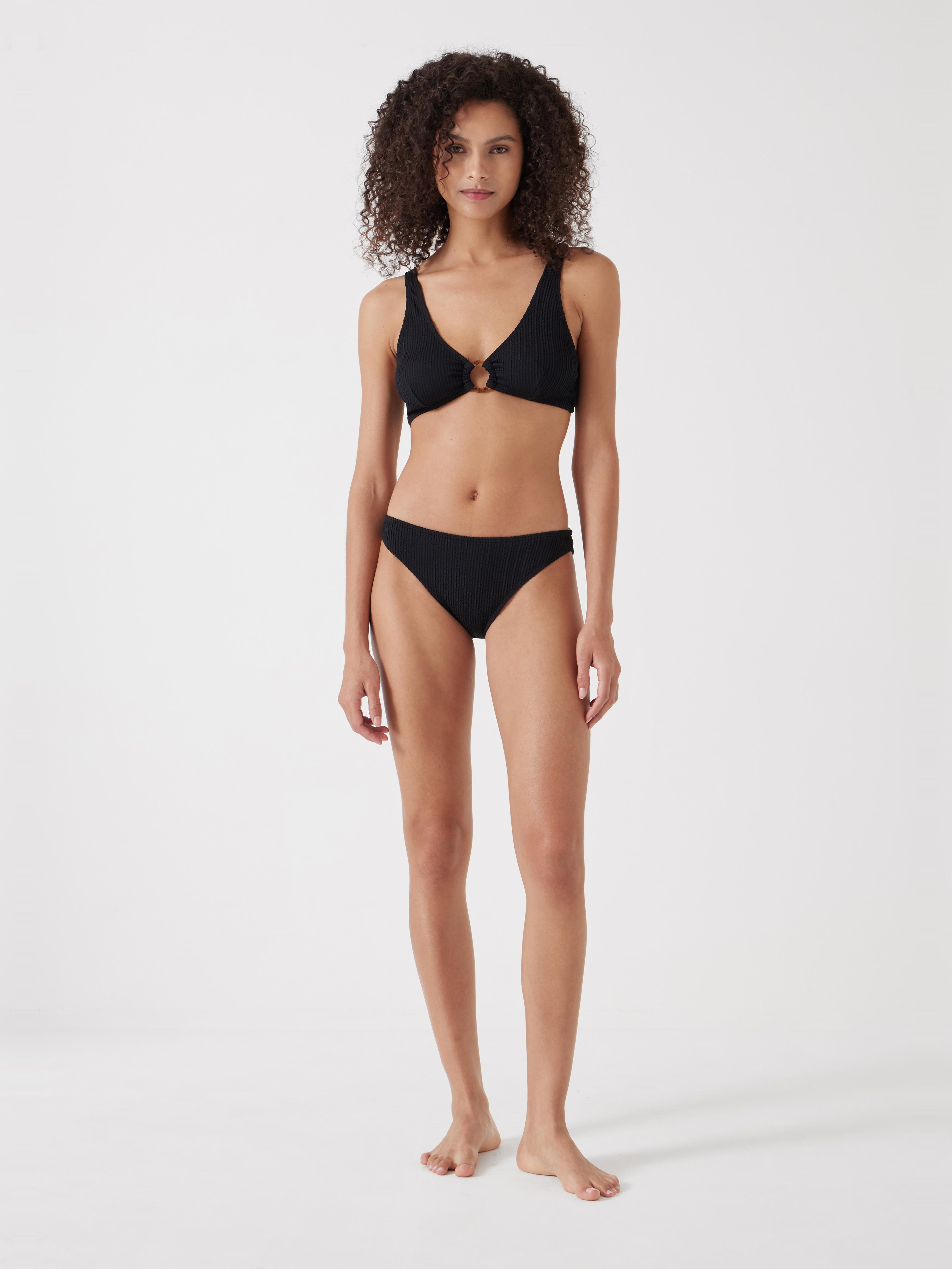 Cally Classic Crinkle Bikini Bottoms