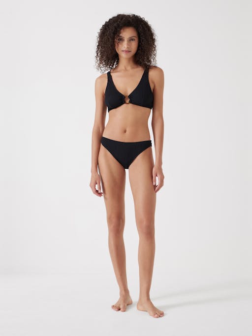 Cally Classic Crinkle Bikini Bottoms