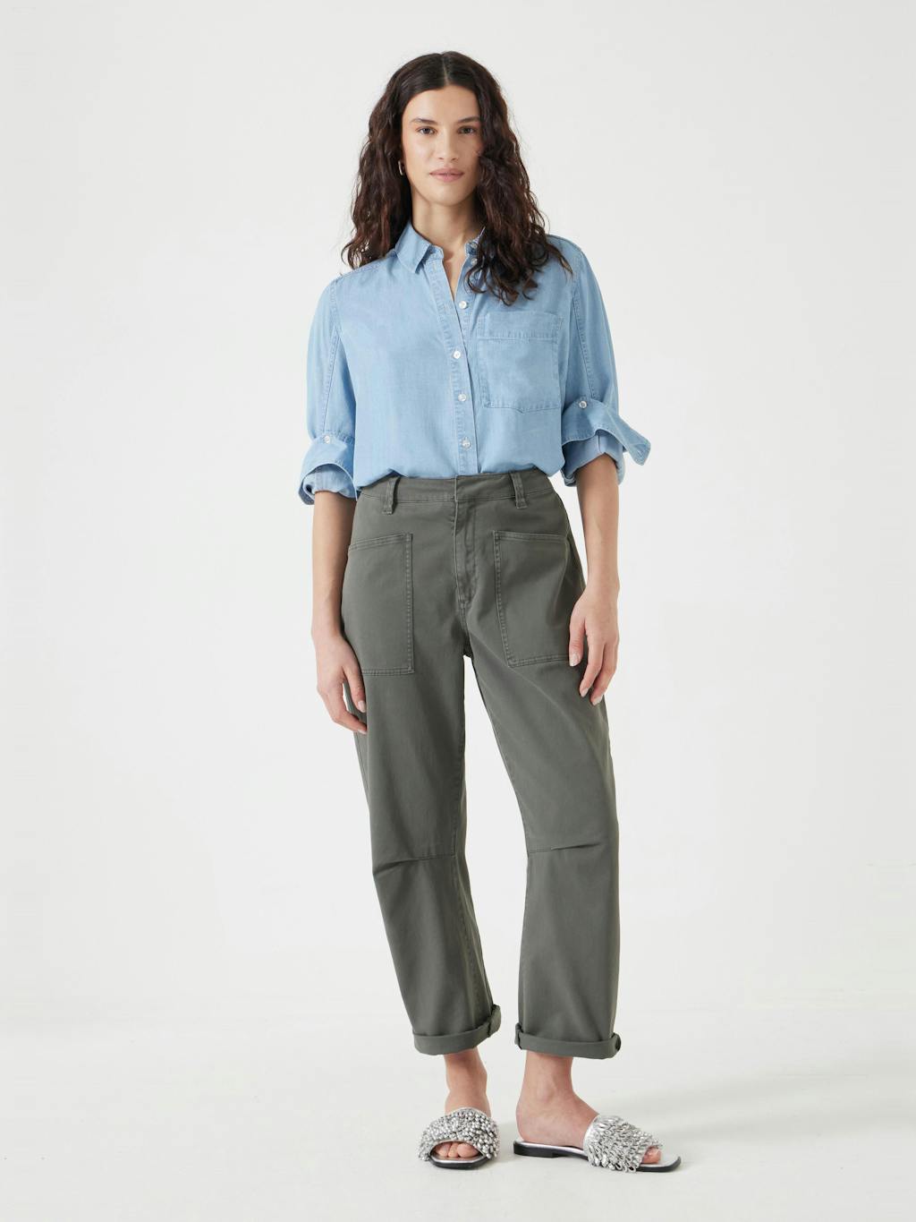 013145-3059-02 Rita Chambray Shirt