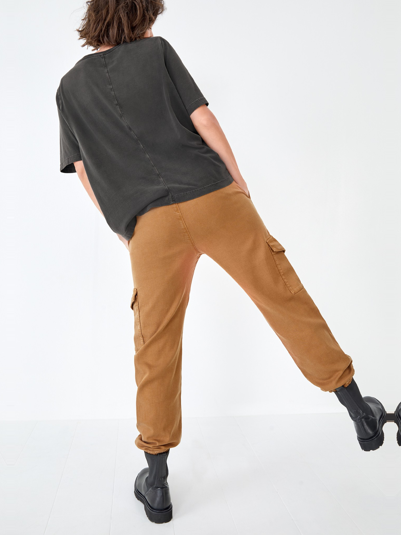 Washed Cargo Trousers