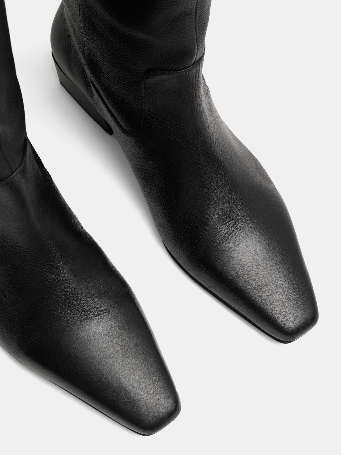 012651-0456-04 Square Toe Knee High Boots