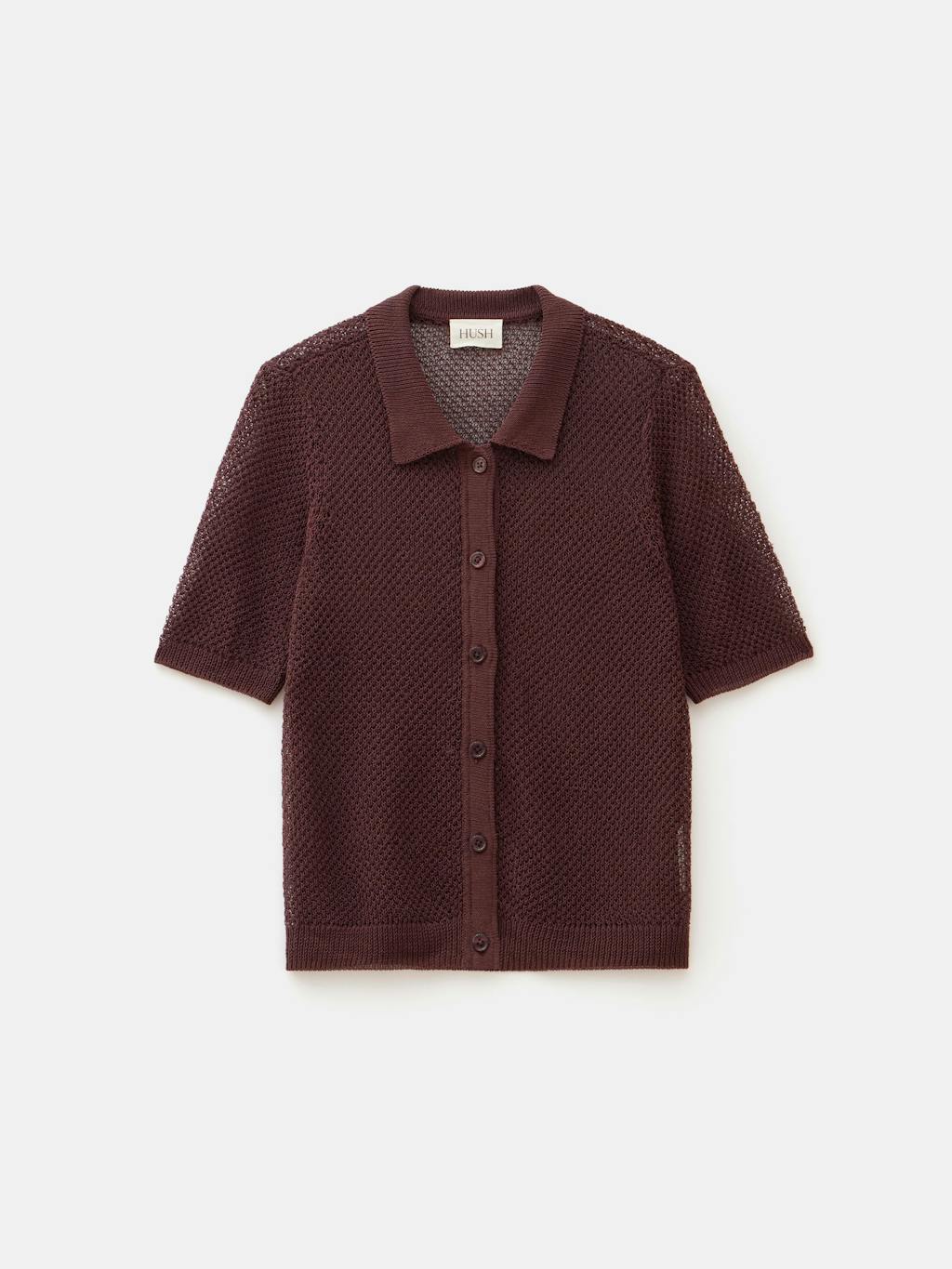 012783-1312-07 Soft Mesh Knitted Top