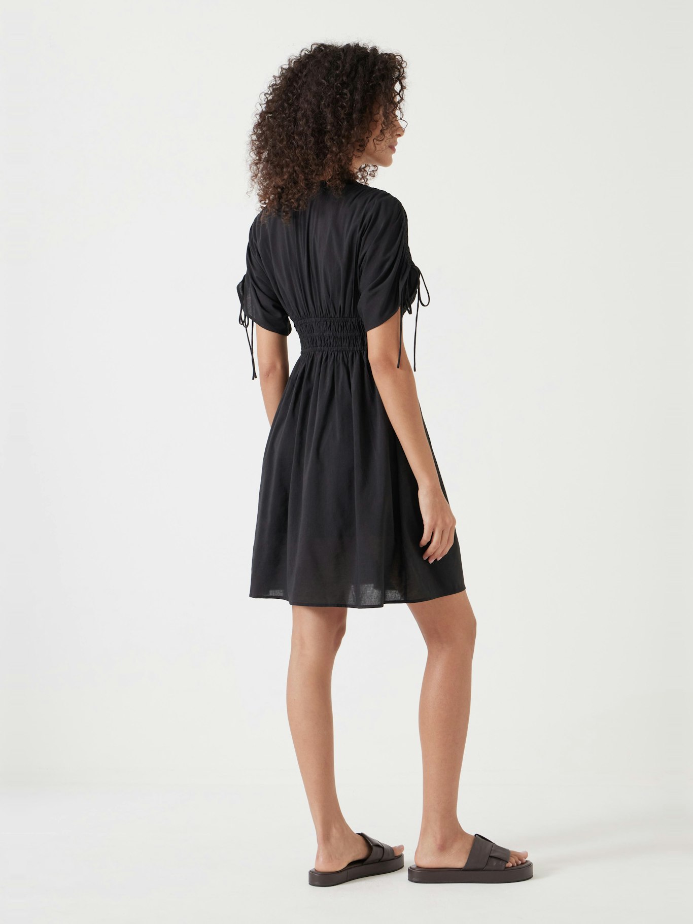 012853-2822-03 Grace Cotton Blend Mini Beach Dress