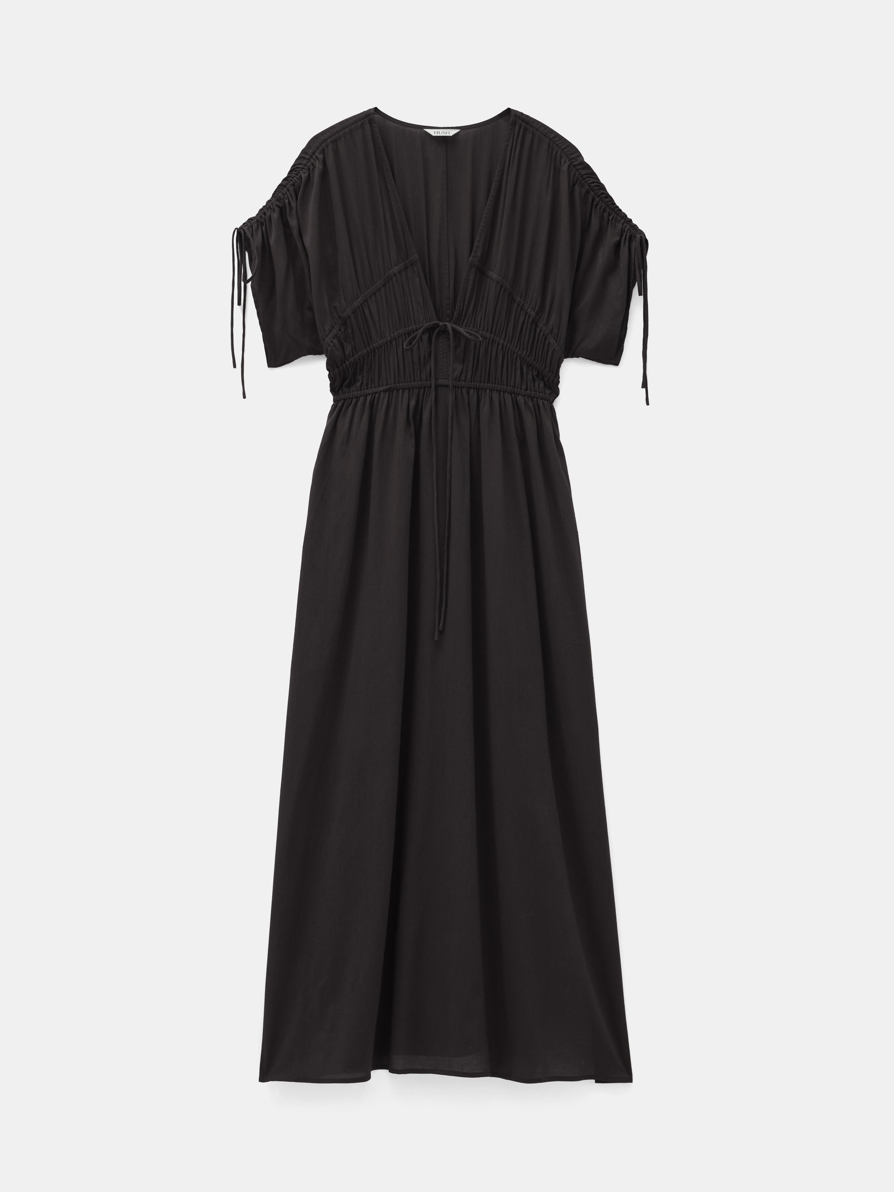 Grace Cotton Blend Midi Beach Dress