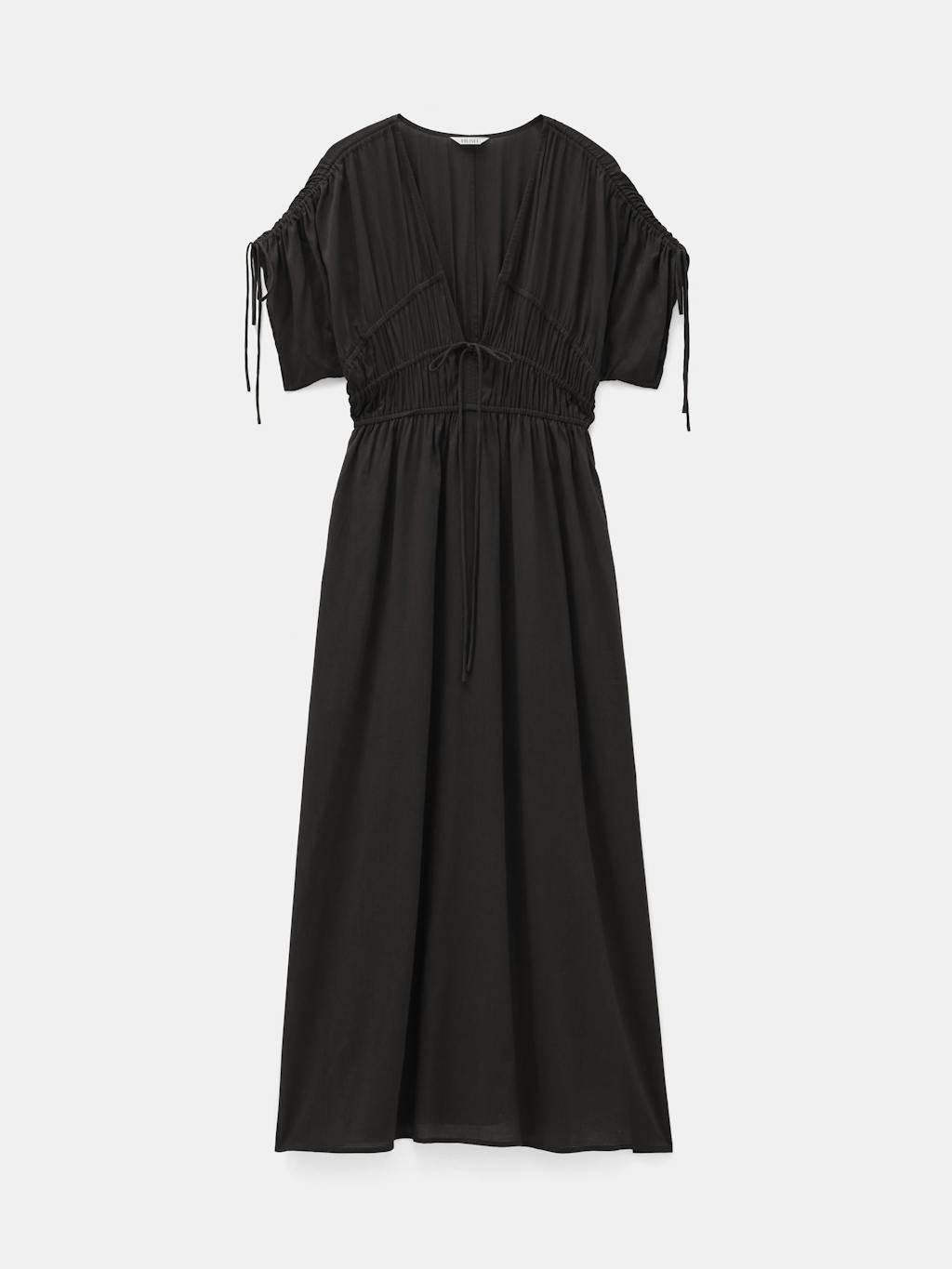 012860-0207-07 Grace Cotton Blend Midi Beach Dress