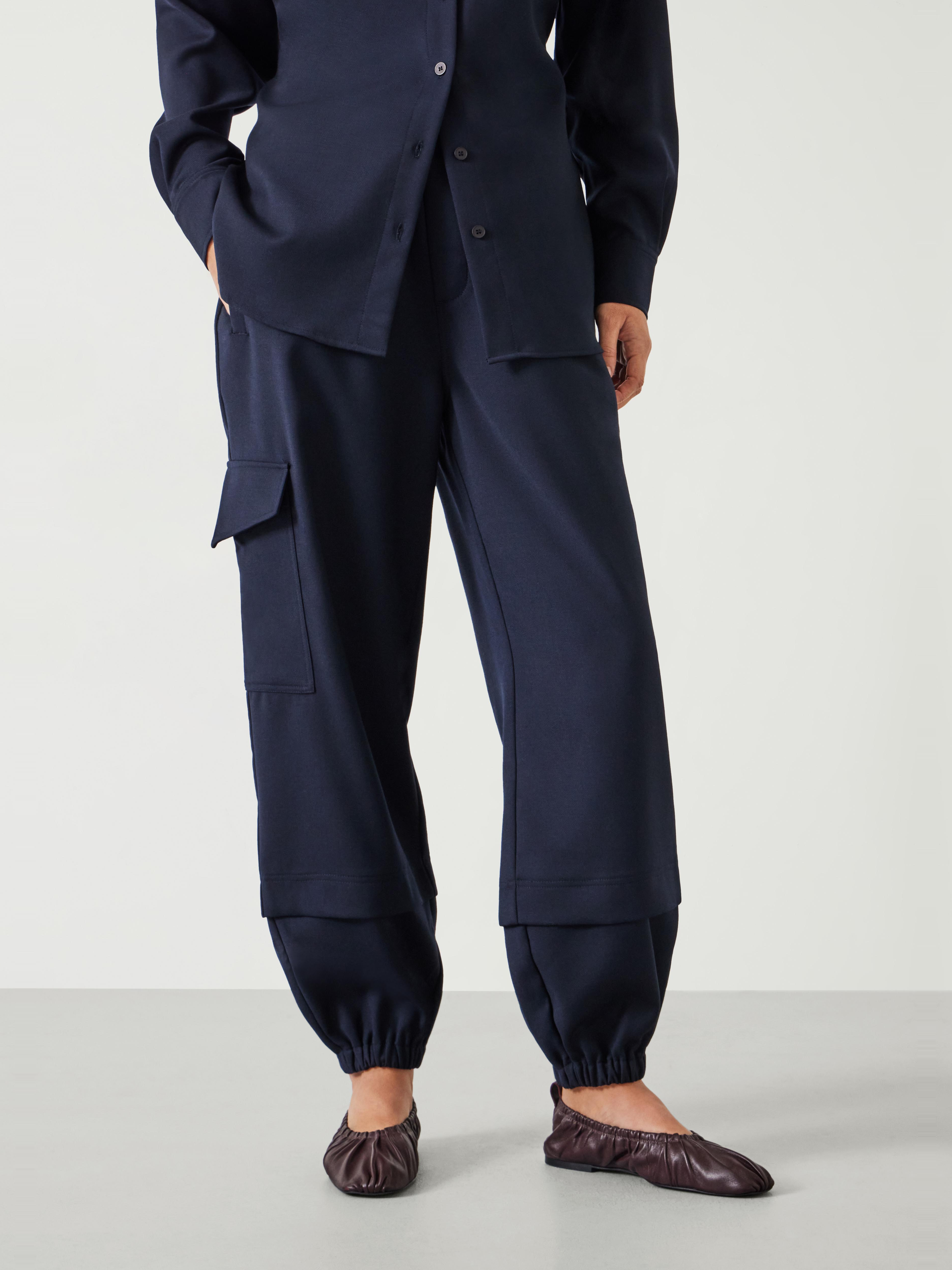 Ava Wool Cargo Trousers