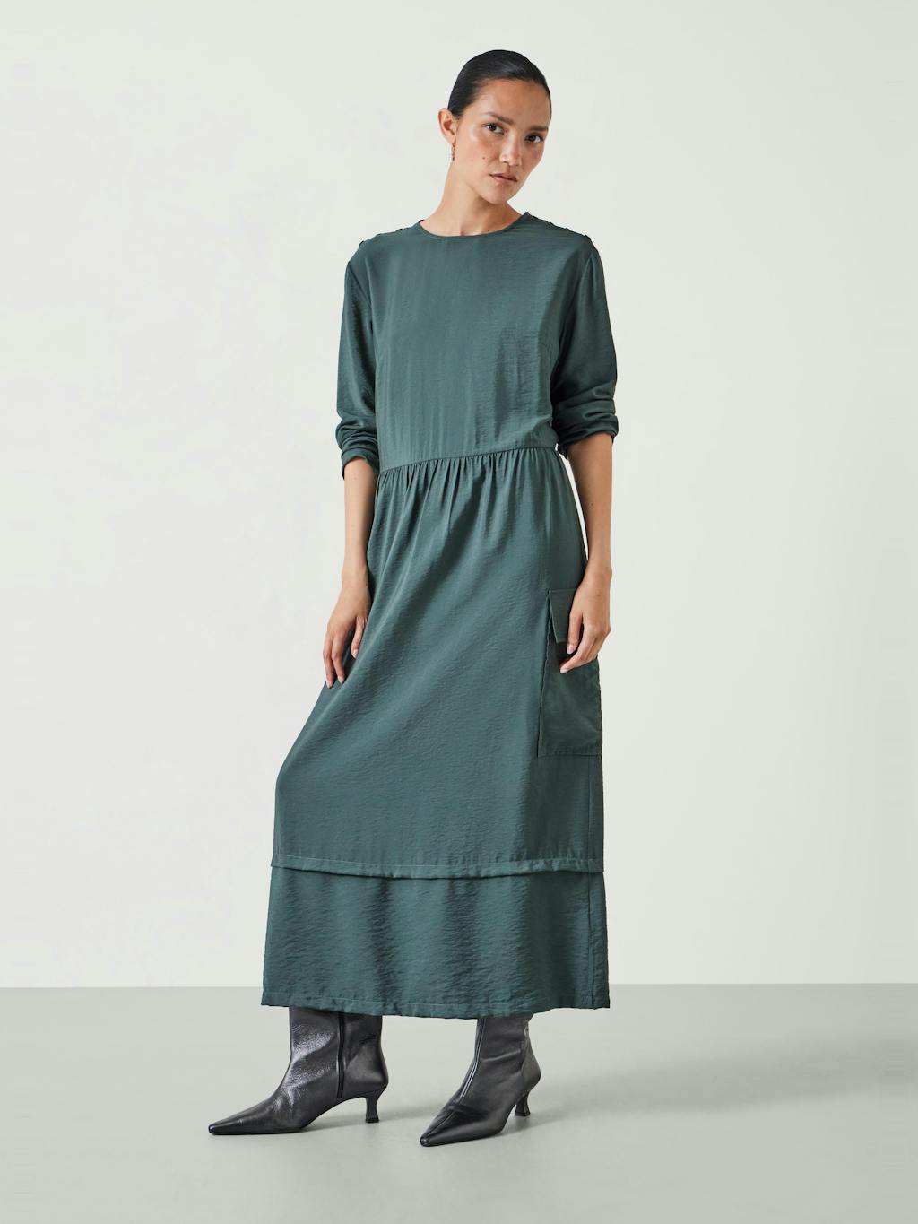 011966-1835-03 Cristina Utility Maxi Dress