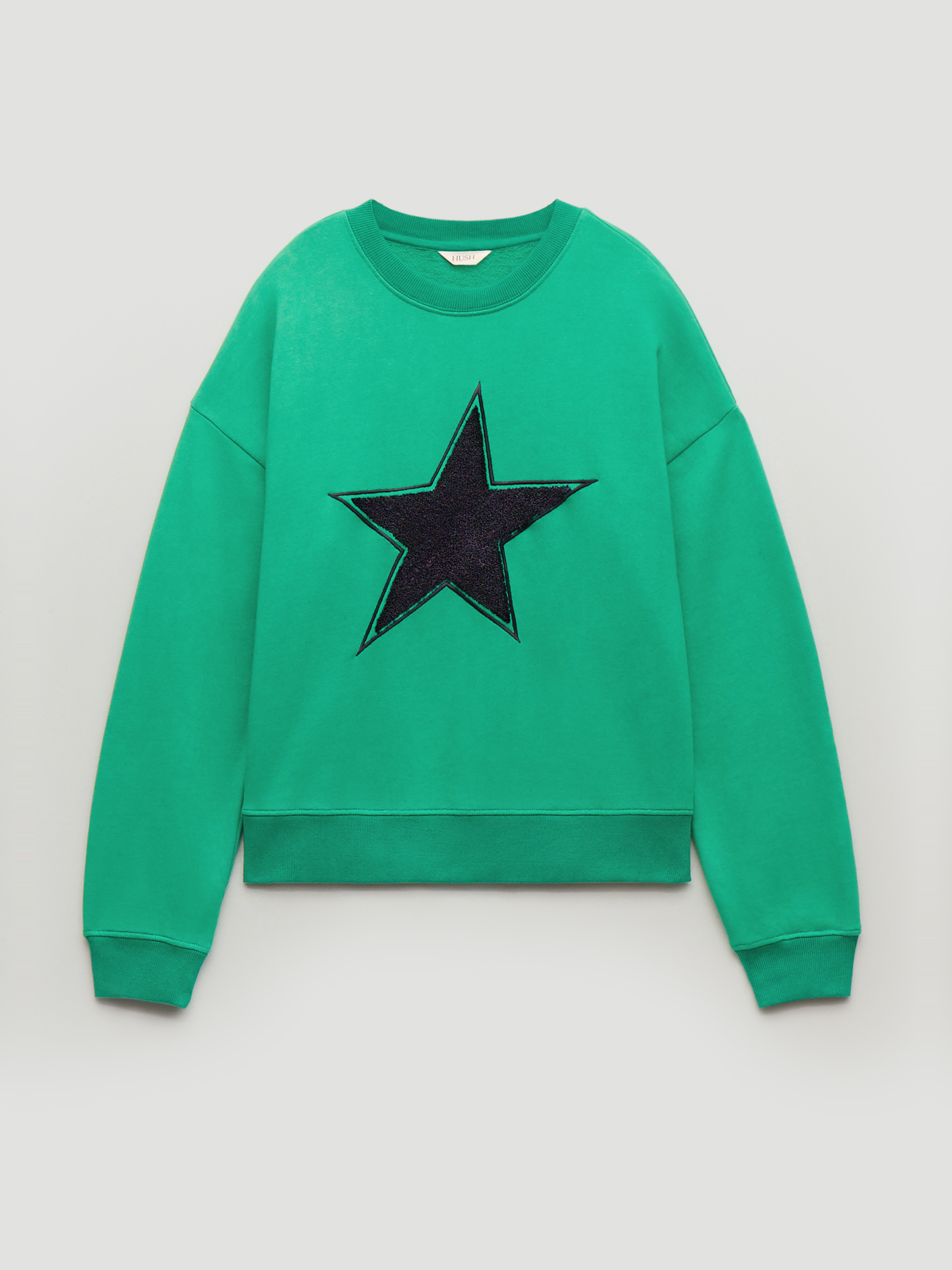 Star Graphic Towelling Sweatshirt