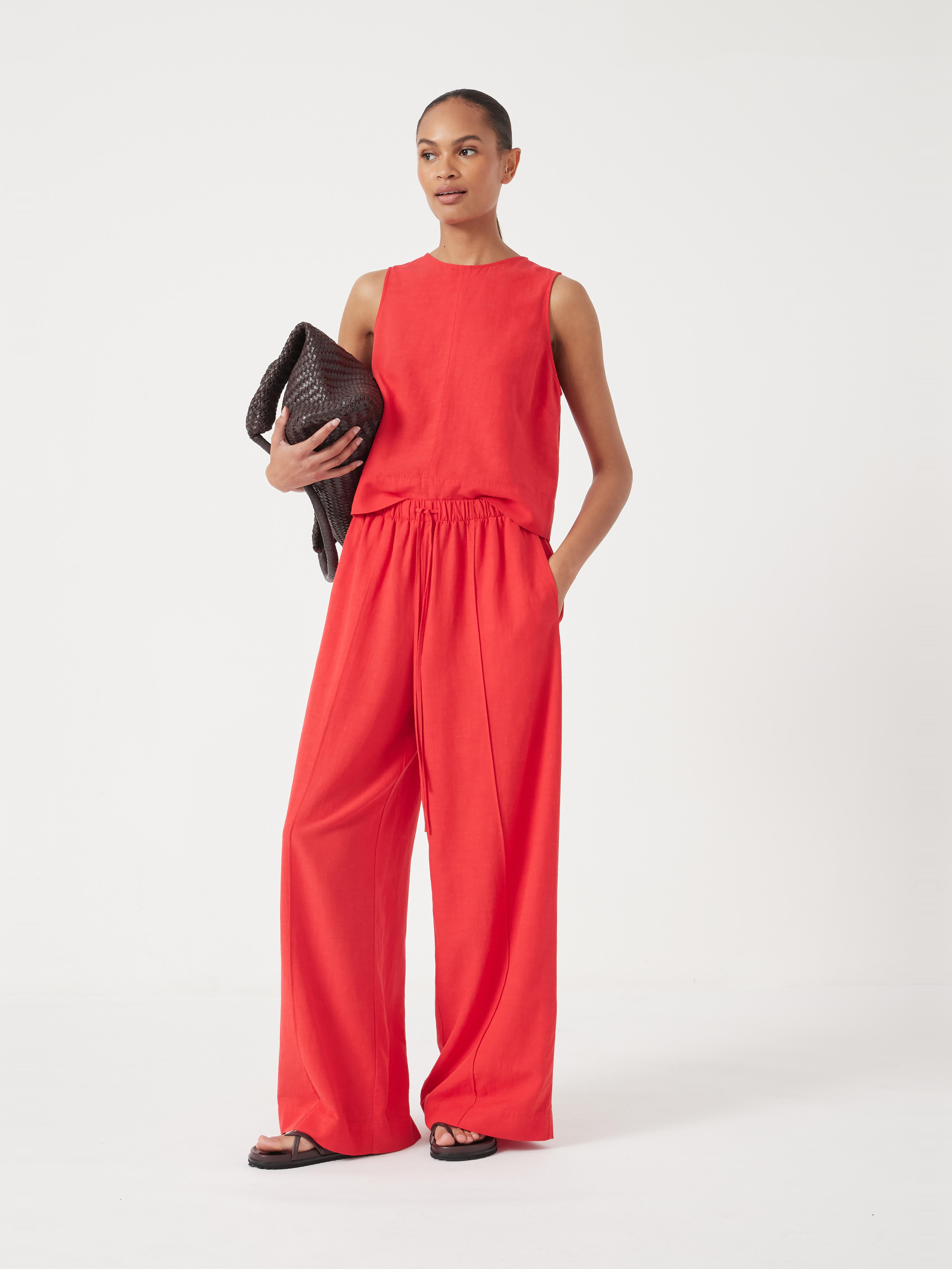 Petunia Linen Blend Trousers