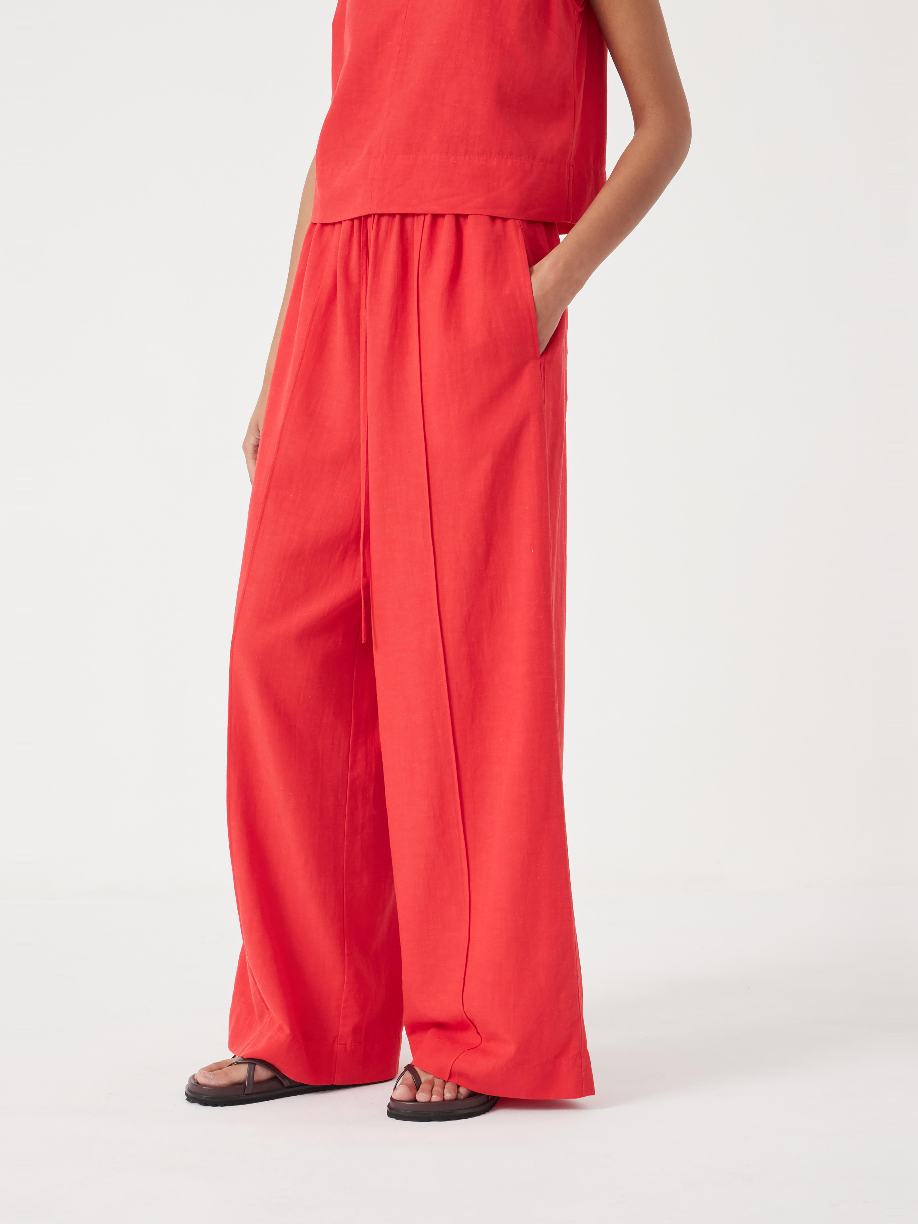 Petunia Linen Blend Trousers