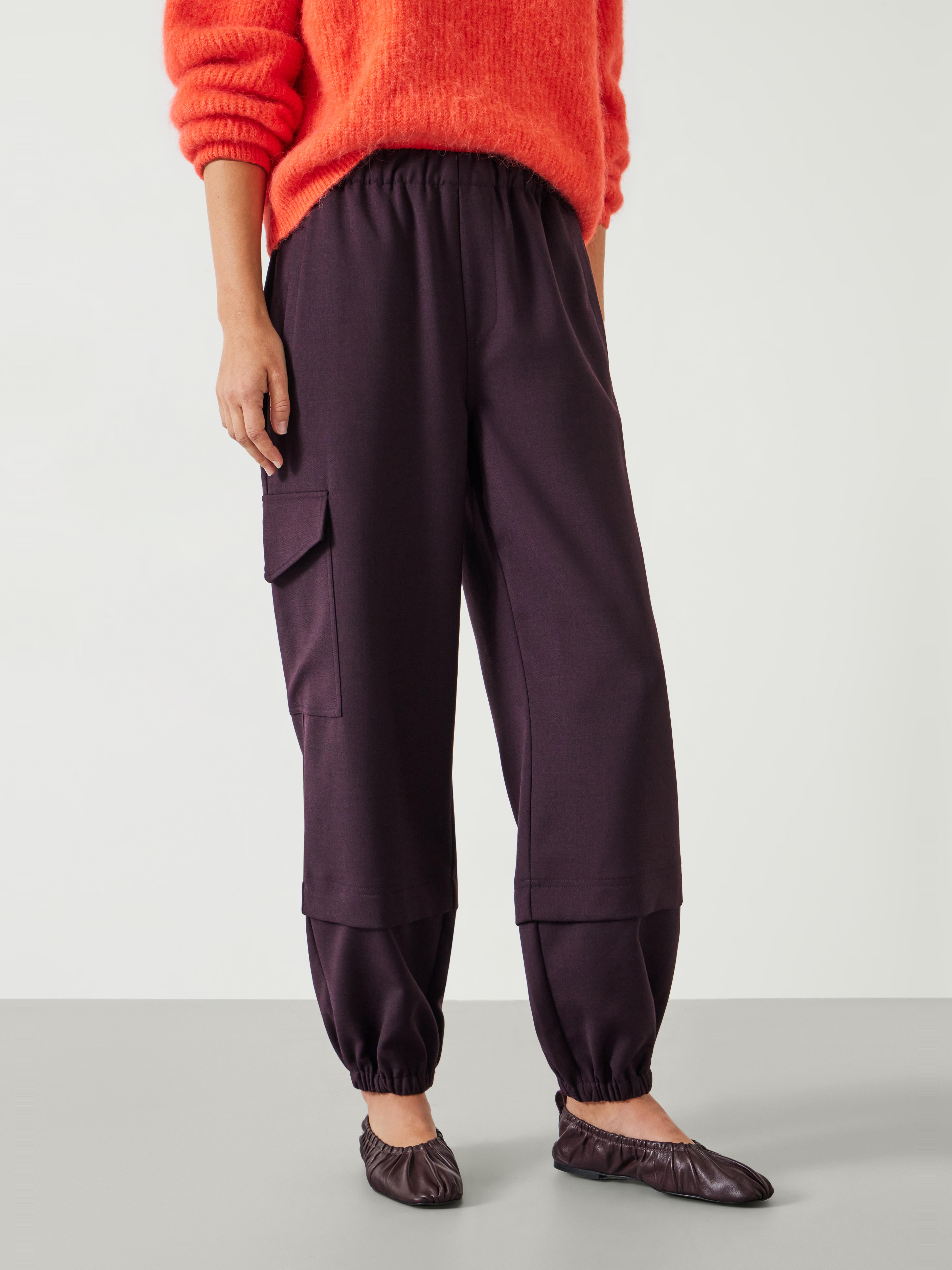 Ava Wool Cargo Trousers