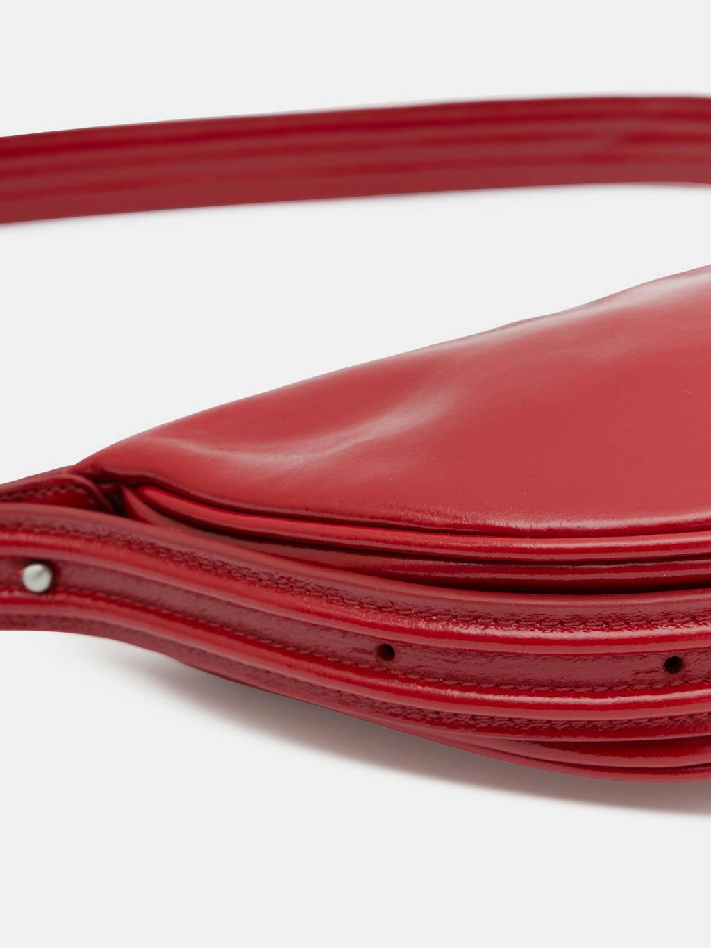 012336-1045-04 Rory Crescent Leather Crossbody Bag