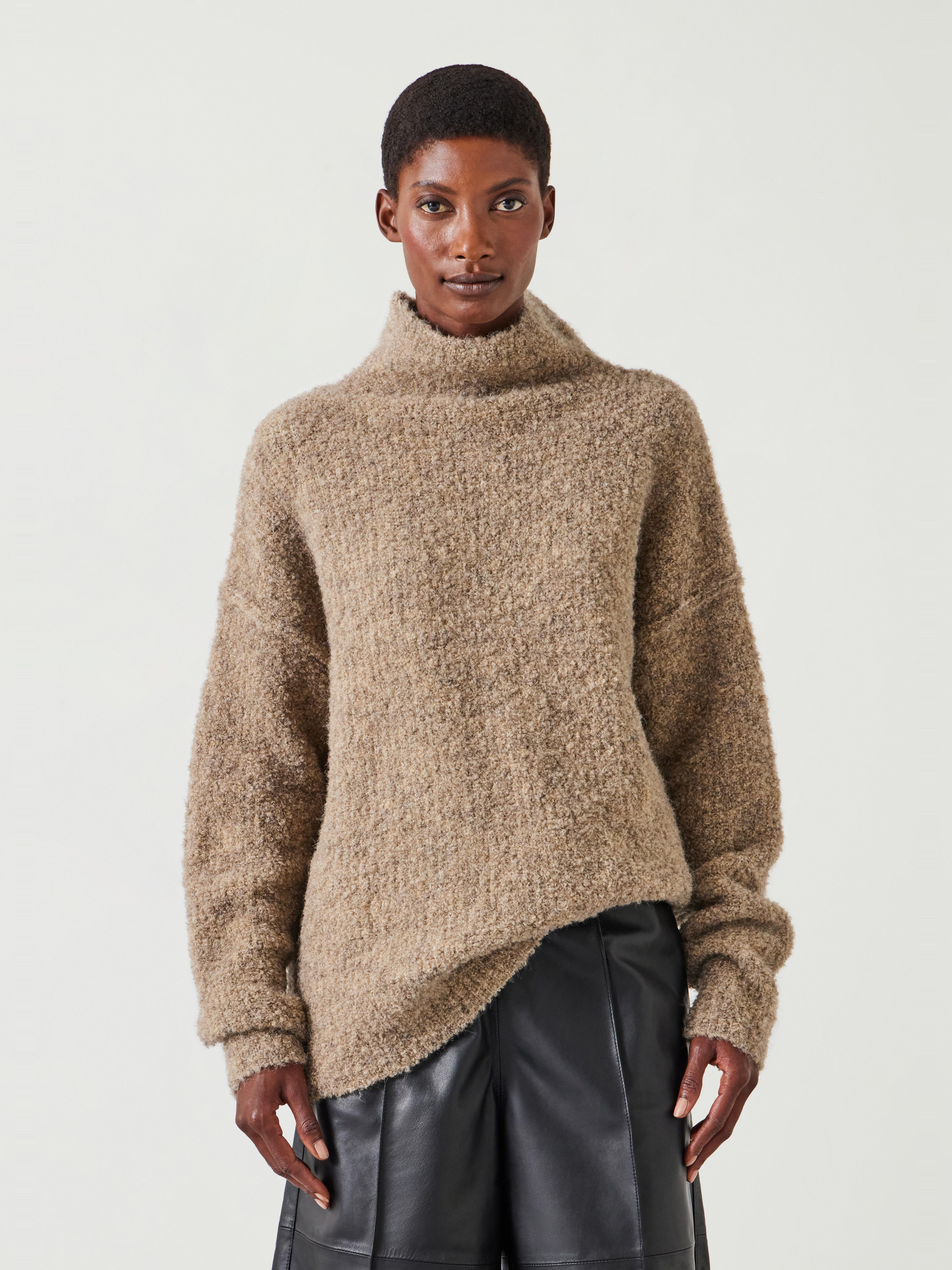 Bailey Boucle Funnel Jumper