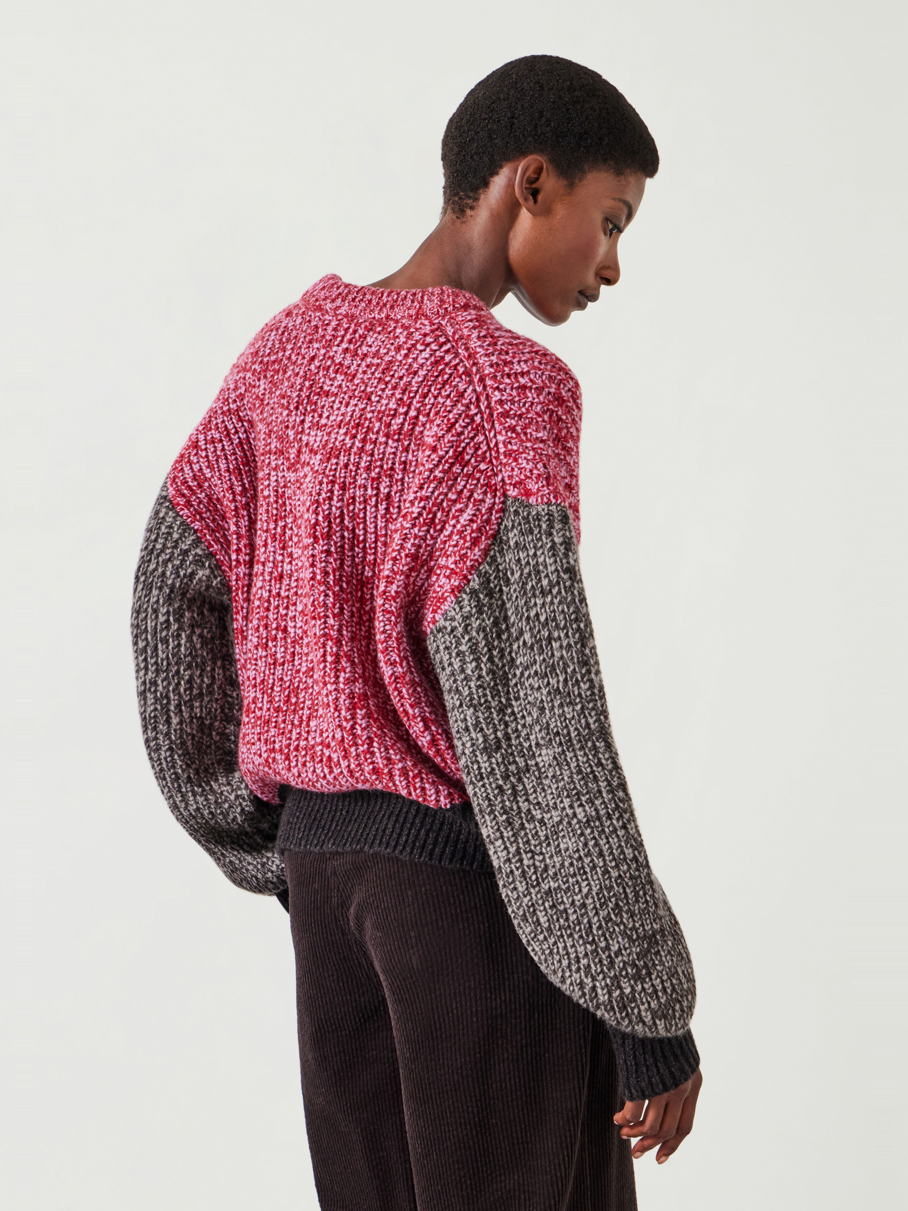 Pippa Wool Blend Colourblock Jumper