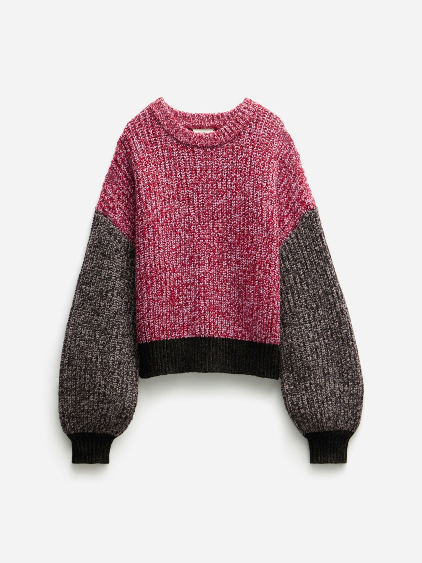 012067-4662-07 Pippa Wool Blend Colourblock Jumper