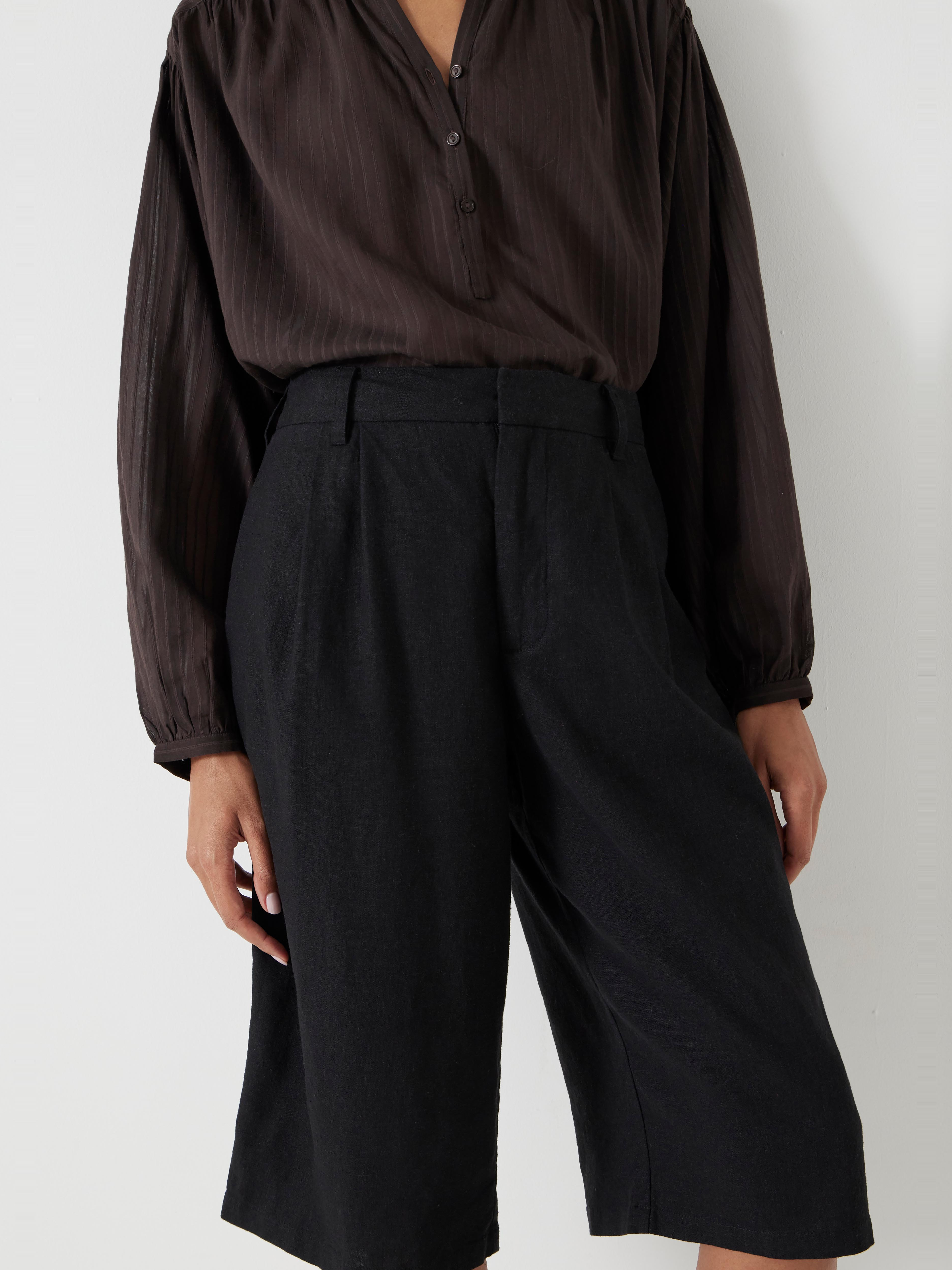 Linen Blend Lya Bermuda Shorts