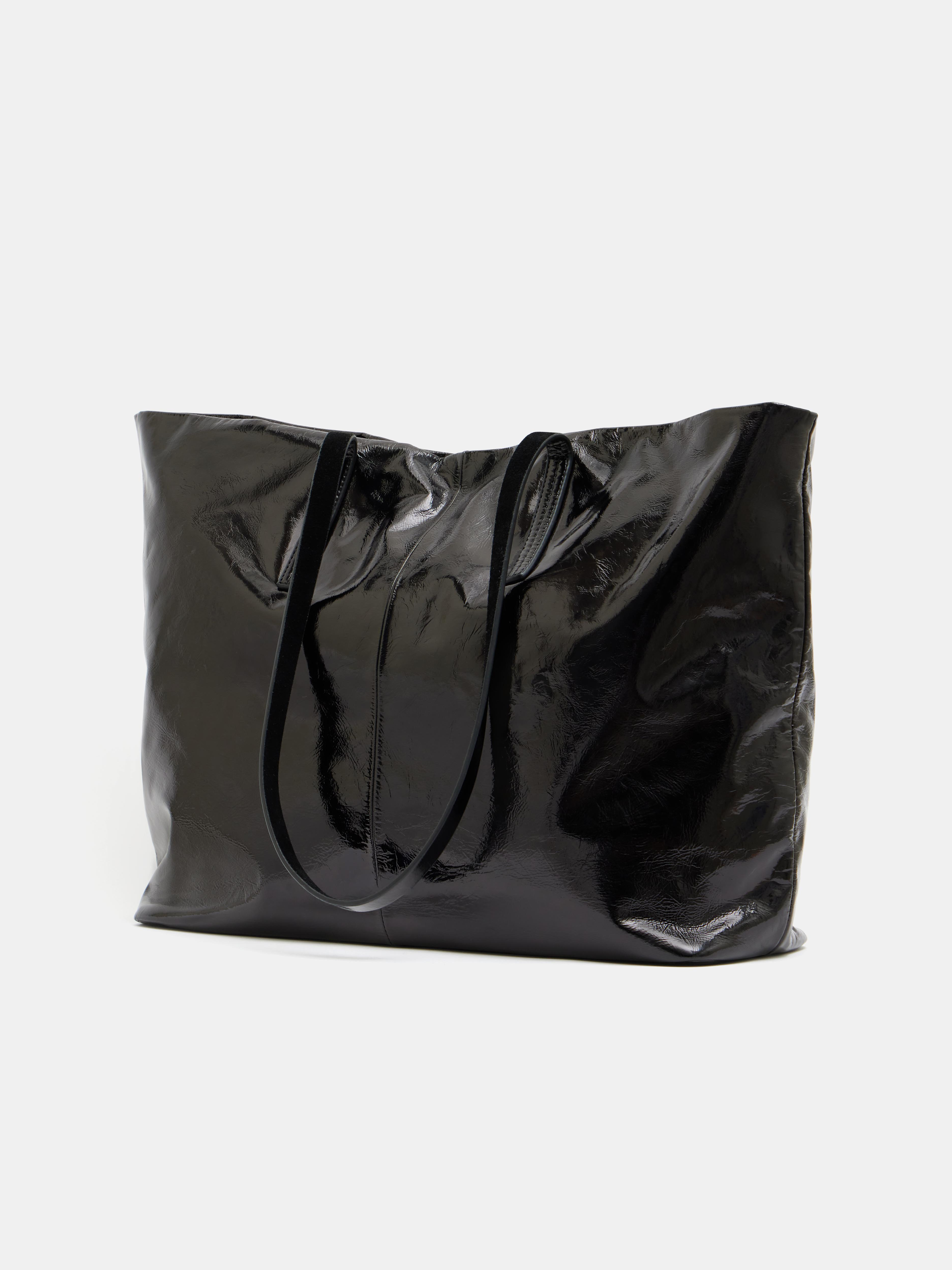 Patent Leather Tote