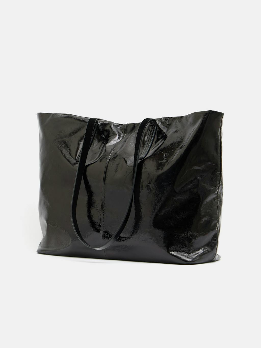 012007-0456-03 Patent Leather Tote