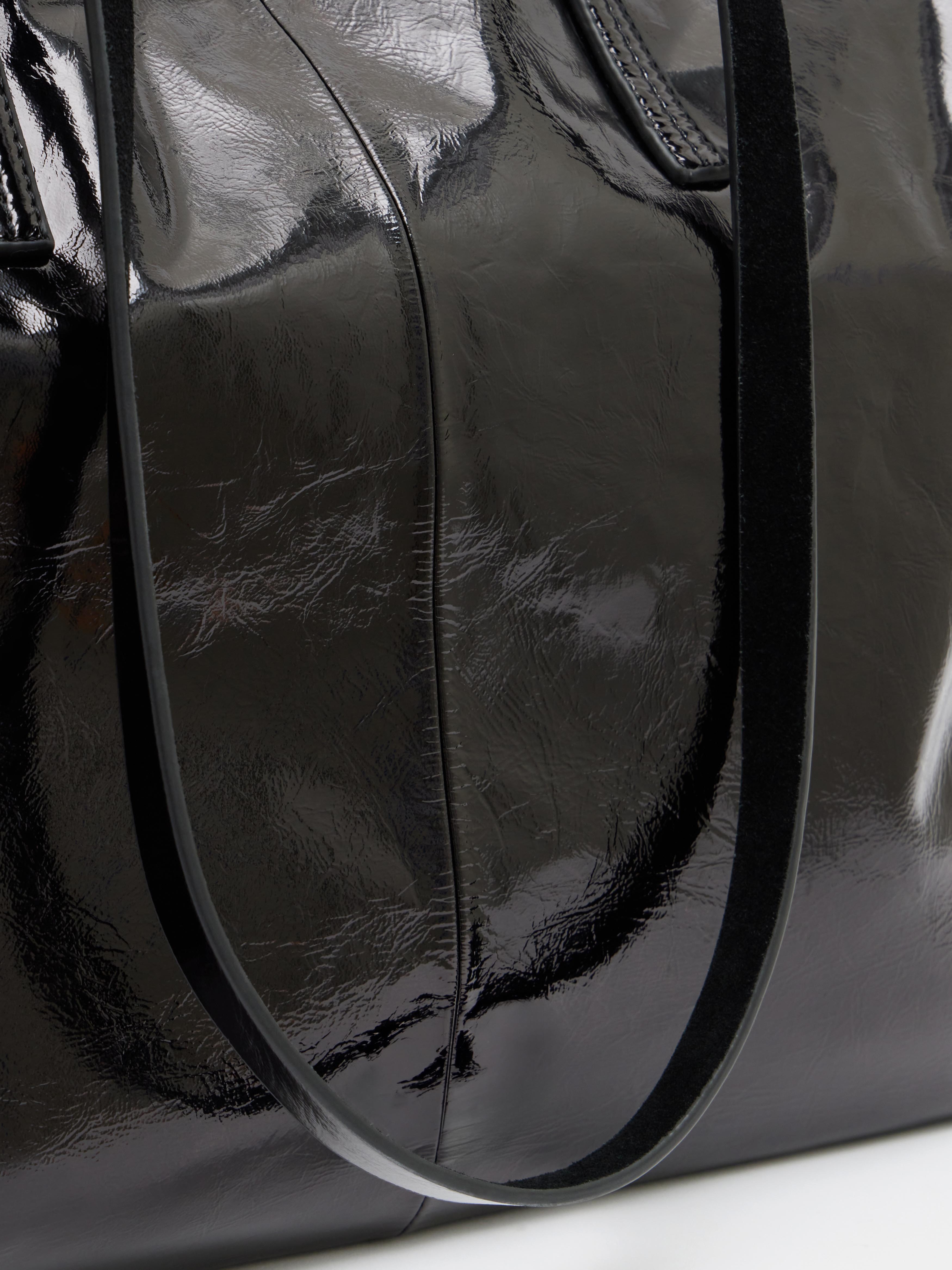 Patent Leather Tote