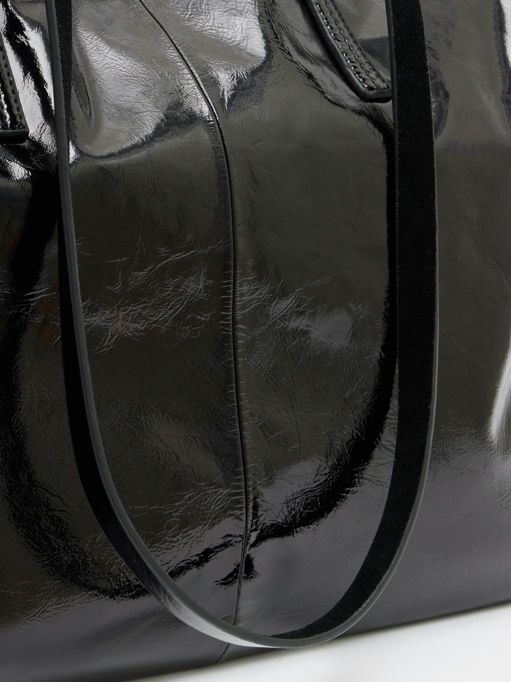 012007-0456-04 Patent Leather Tote