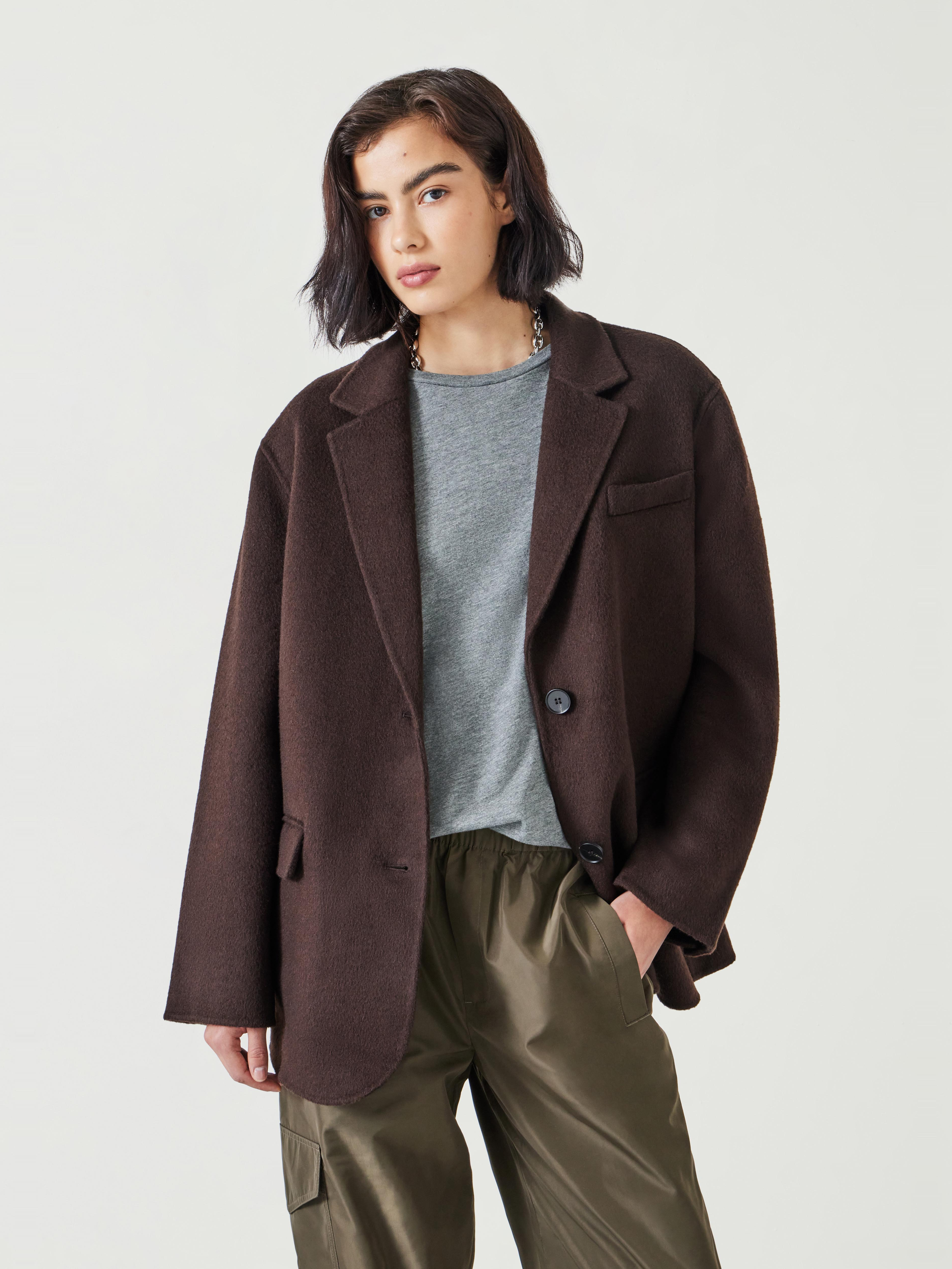 Pure Wool Double Faced Blazer