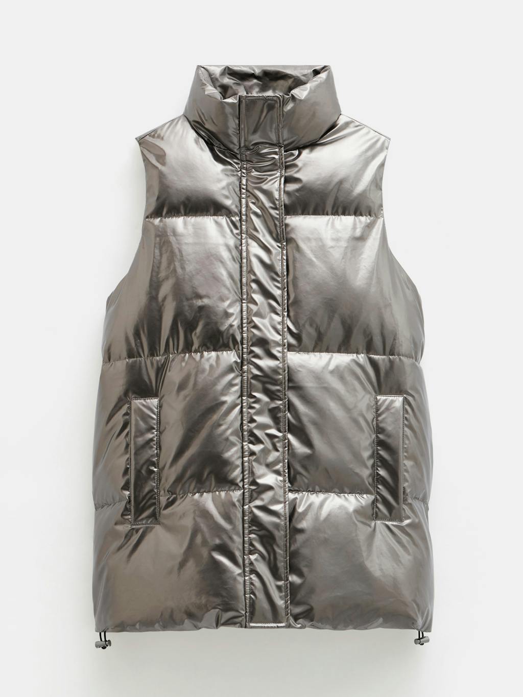 011934-4698-07 Alice Metallic Puffer Gilet